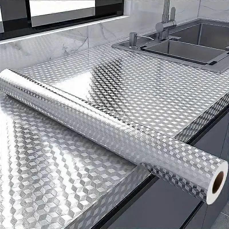 60cm αλουμινόχαρτο ανθεκτικό στο πετρέλαιο πυρίμαχο φύλλο κασσίτερου αλουμινόχαρτο πυρίμαχο αυτοκόλλητο πετρέλαιο-απόδειξη