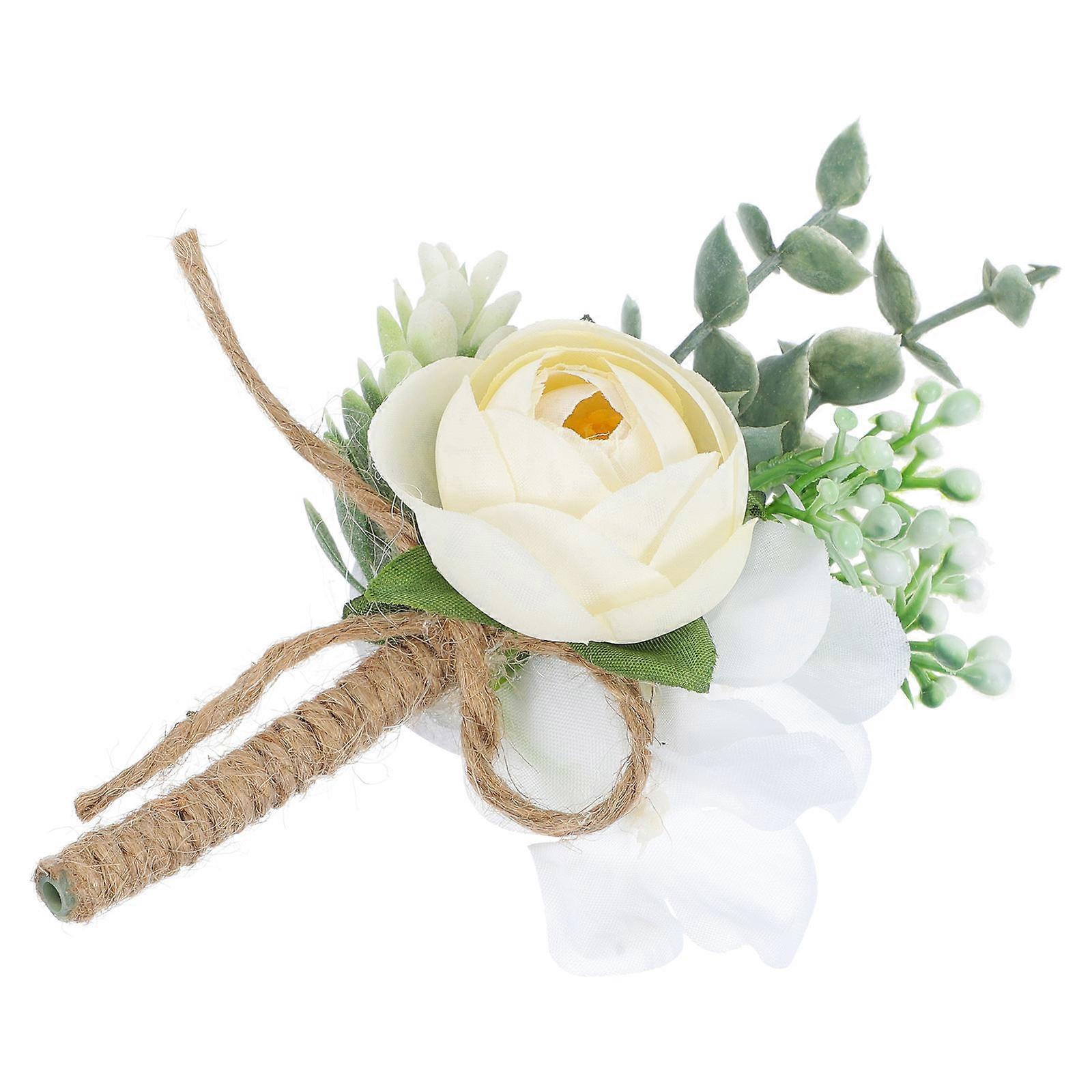 Flower Corsage with Commemorative Value, Durable Artificial Design, Stylish Look