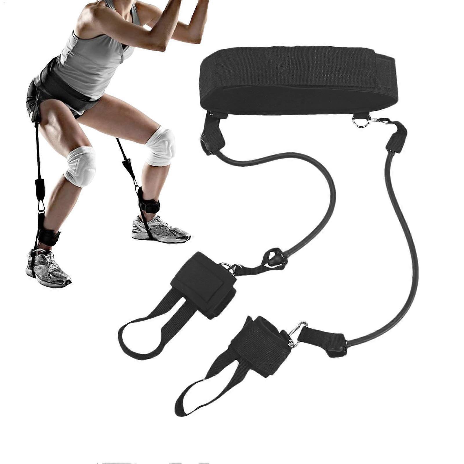 Vertical Jump Training Improve Jumping Height, Bounce Resistant Bands Jump Trainer