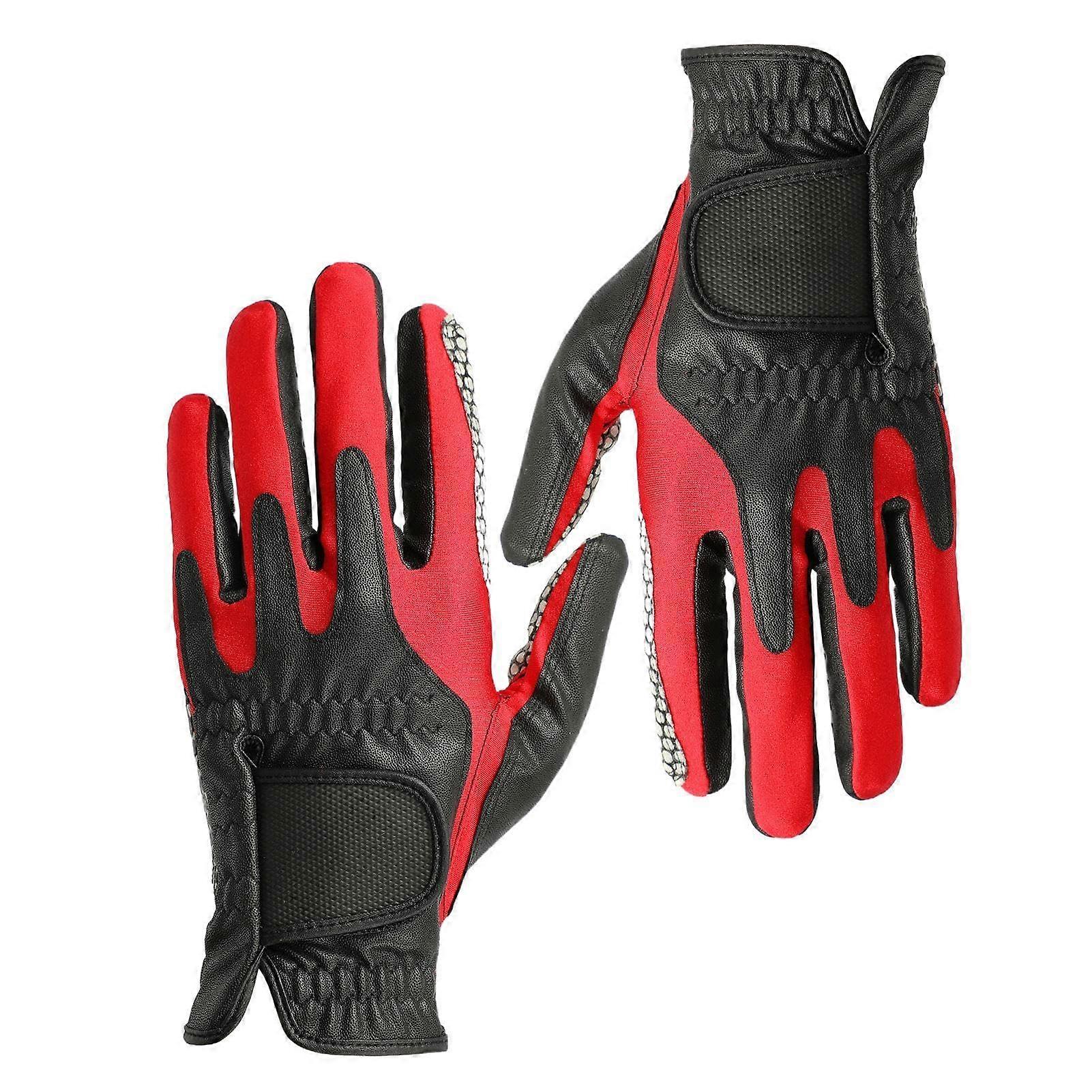 Herren Golfhandschuhe für Linkshänder, Bequeme Swing Trainerhandschuhe mit Wetterfestem Grip und Stoßdämpfung, Ideal für Outdoor-Sport
