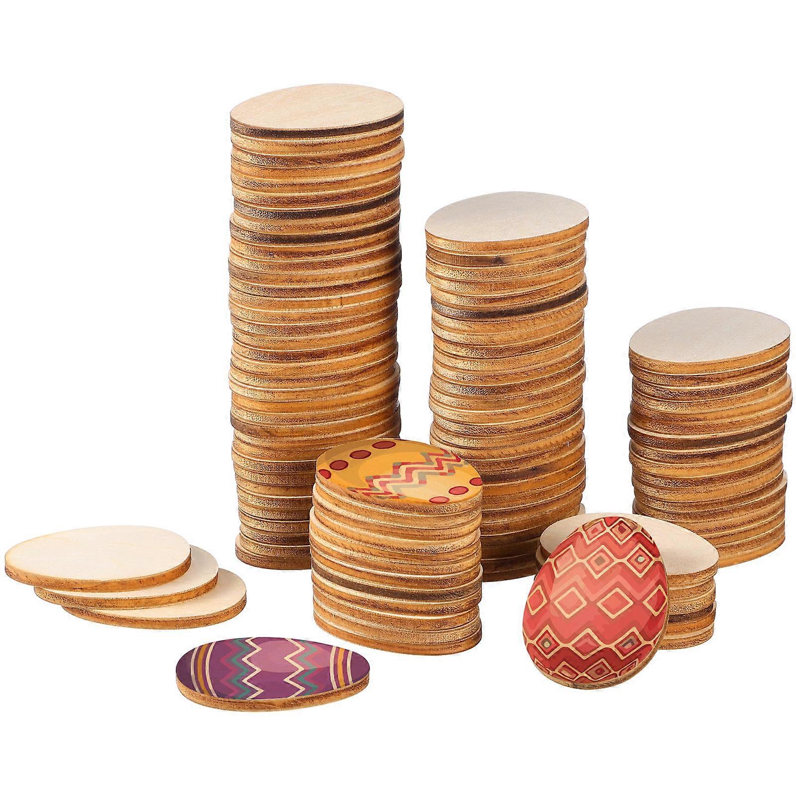 Handcraft Wood Eggs, Great for Camp Activities and Educational Projects, Versatile Use