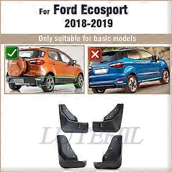Car Mud Flaps Fender Splash Guards Front Rear Mudguard Mudflaps Accessories For Ford Ecosport 2018 2019