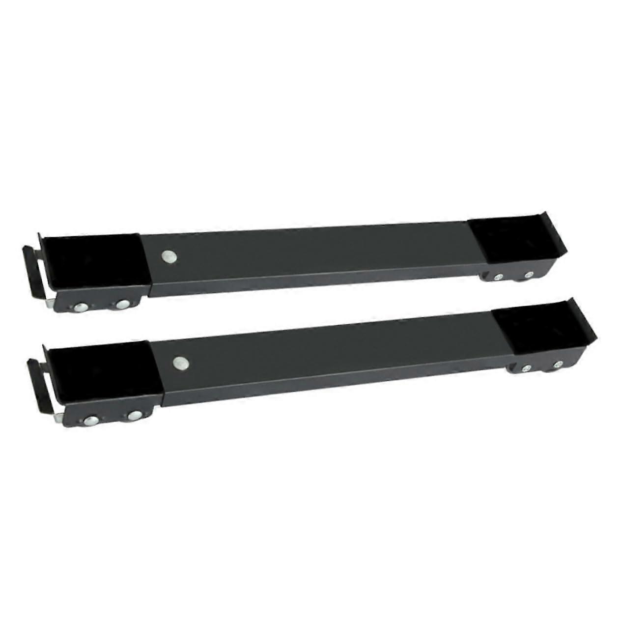 1 pair adjustable refrigerator and washing machine underframe with mobile dolly base for faux furniture and loadbearing height for heavy