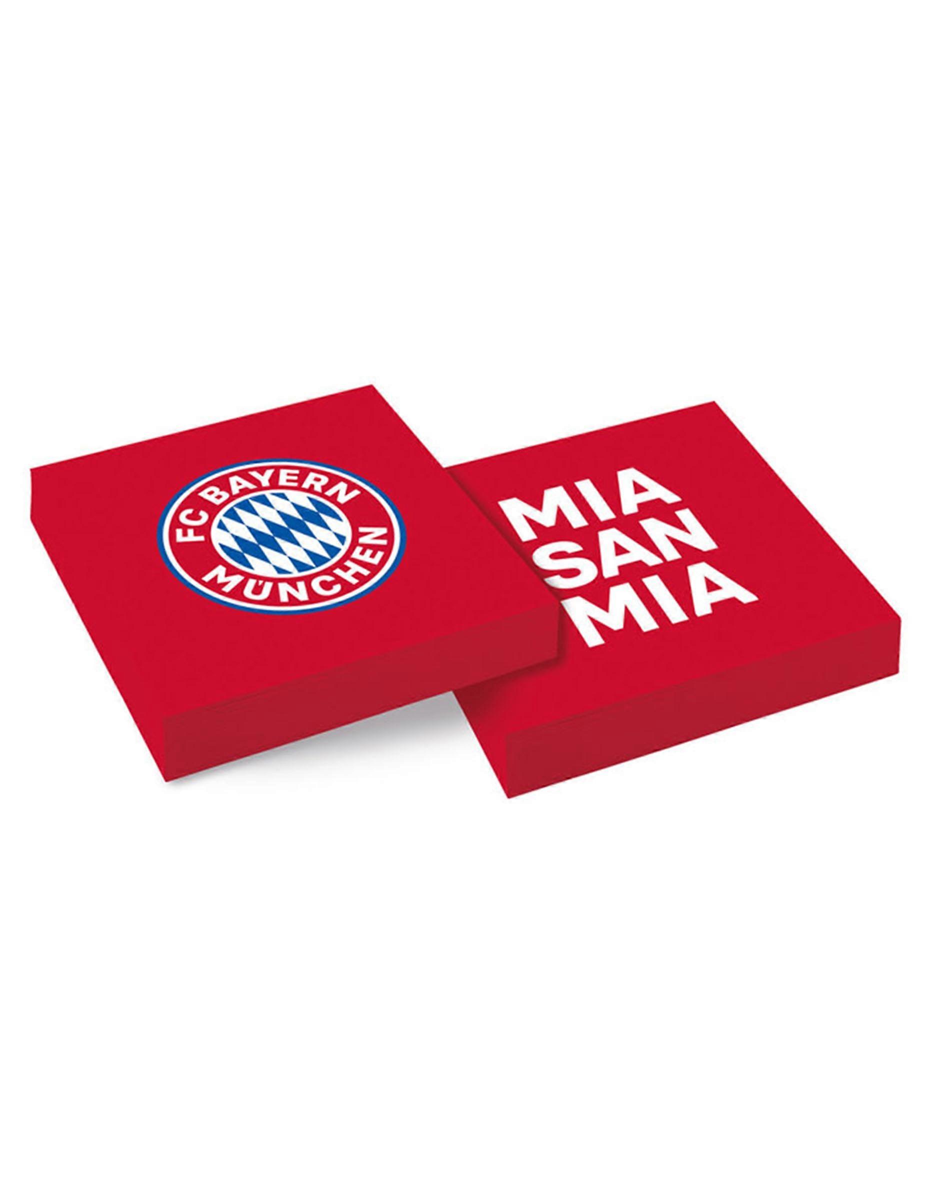 20 FC Bayern Munich Paper Napkins 33 x 33 cm