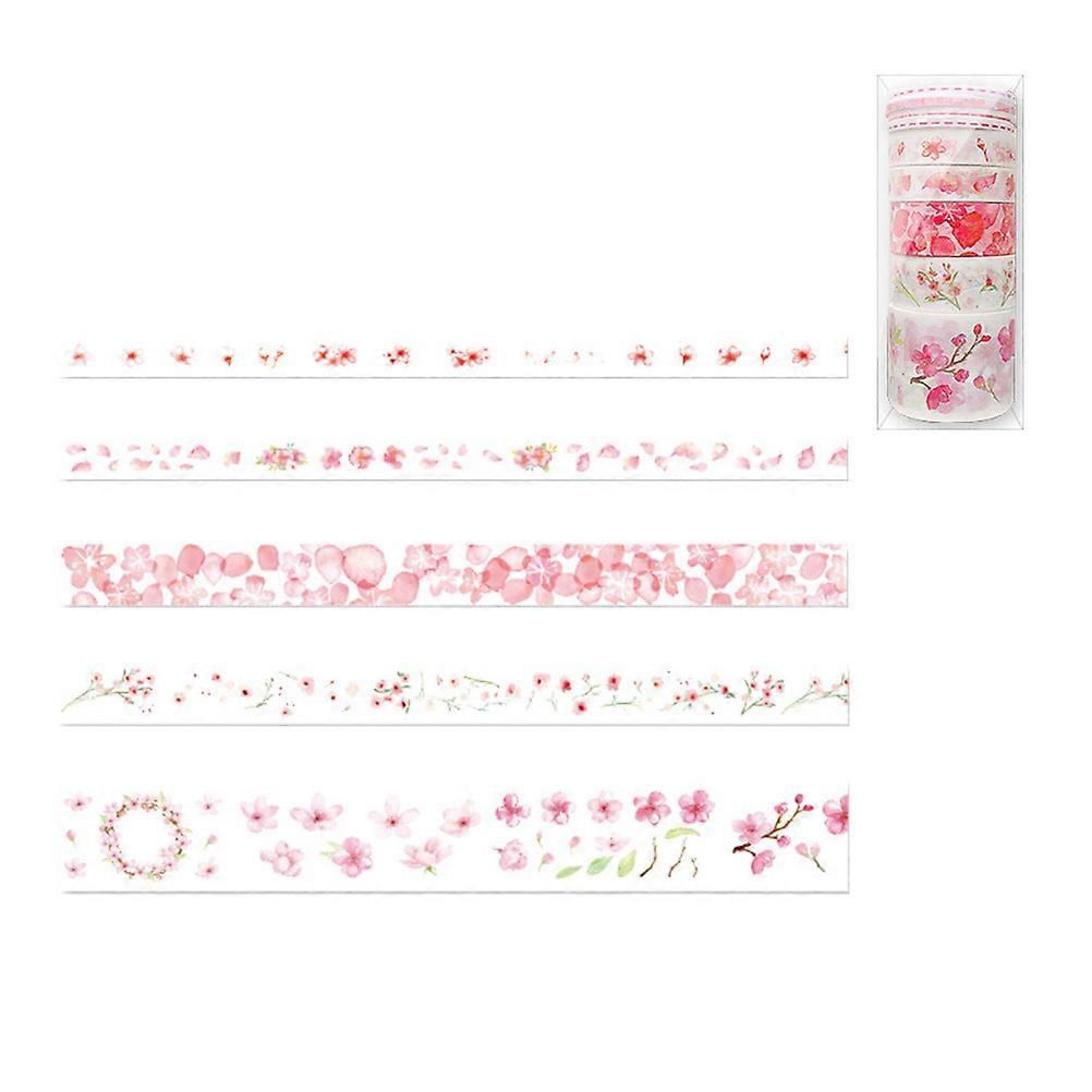 Sticky Tape Decorative Easy To Peel And Cut For Crafts Packaging 9Pcs Pack