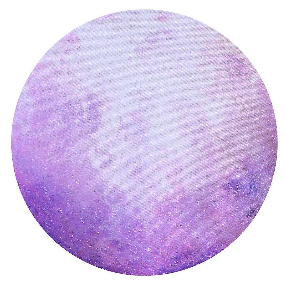 Circle Mouse Pad Round Cute Mouse Pad Cushion for Home Use 22x22x0.3cm Rubber Wrist Support 1Set