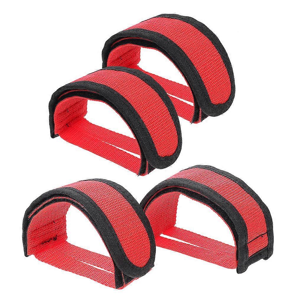 Lightweight Bicycle Pedal Straps Antislip Foot Holders for Enhanced Stability and Secure Foot Support for Bikes