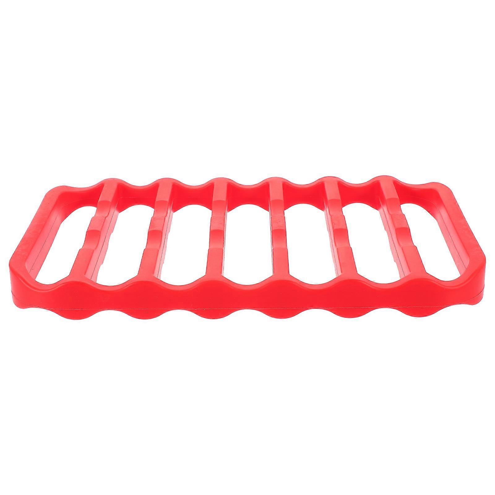 Cooking Rack Silicone Roasting Rack Non-Stick Rectangular Kitchenware .00X15.00X2.00CM 1Set
