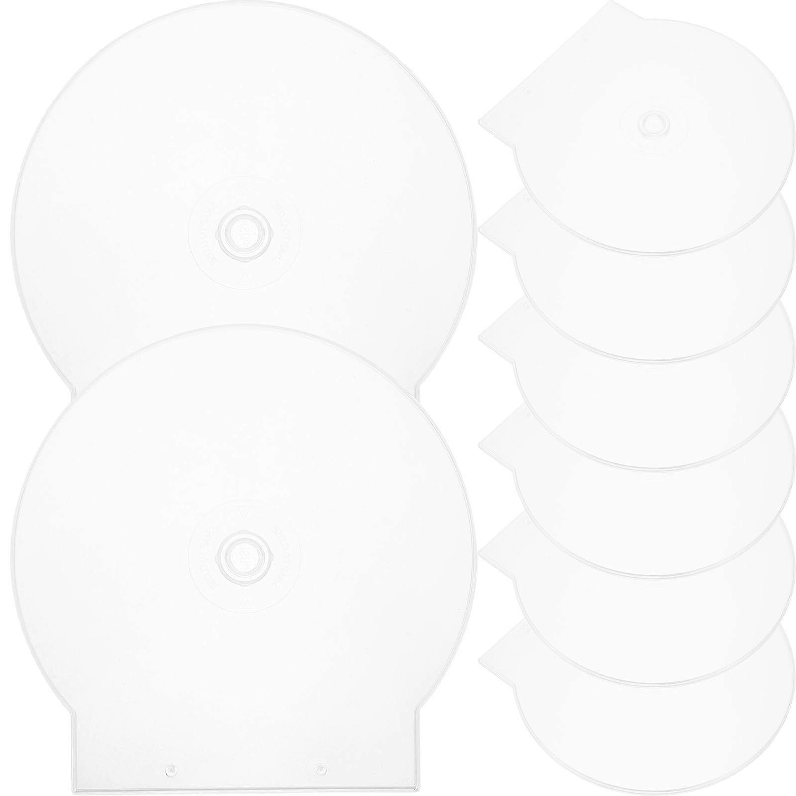 Reusable CD Organizer CD Storage Case Semi Circular Design 50Pack