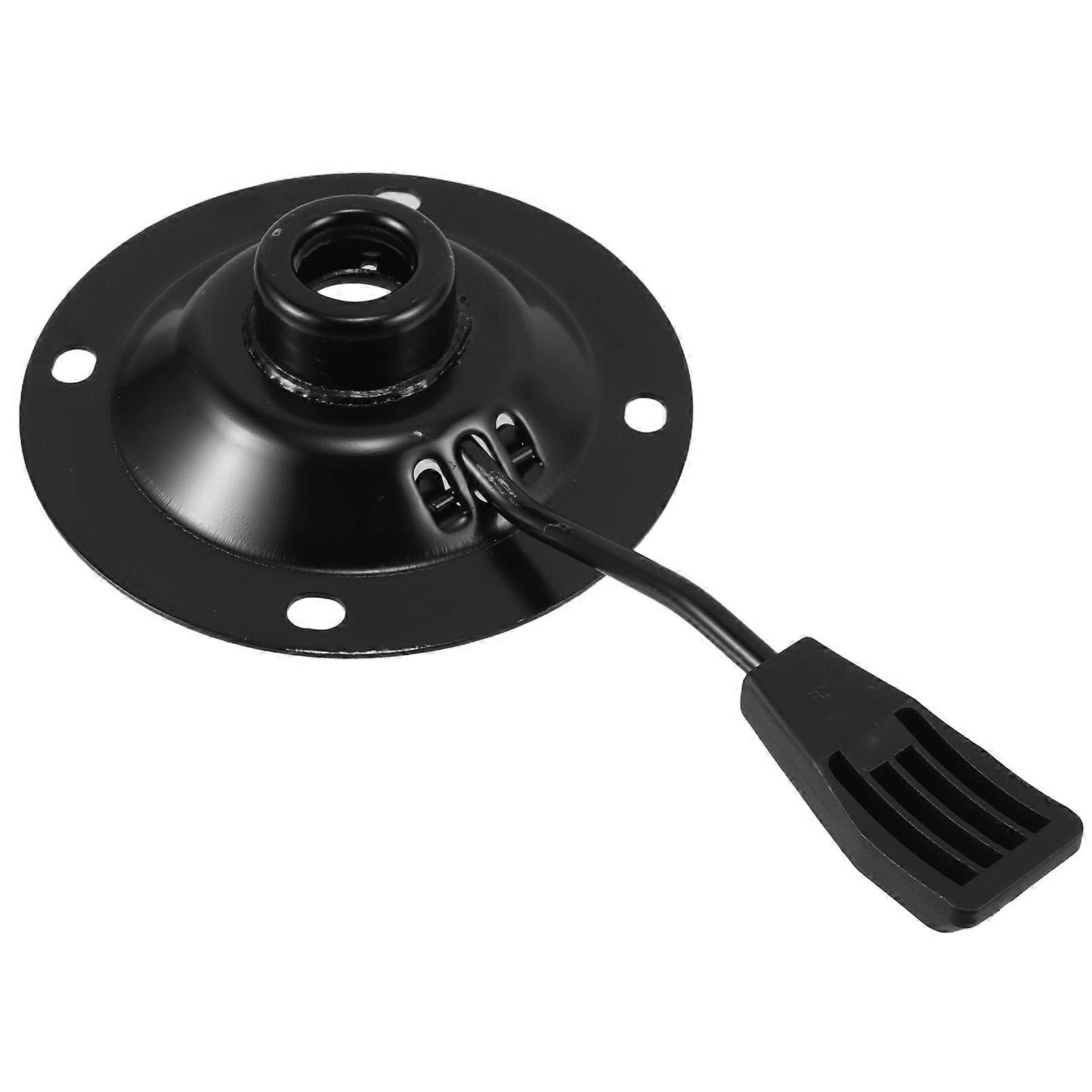 Adjustable Height Stool Office Chair Tilt Control Mechanism Salon Use Iron Round Shape Lift Lever Handle 1Pack