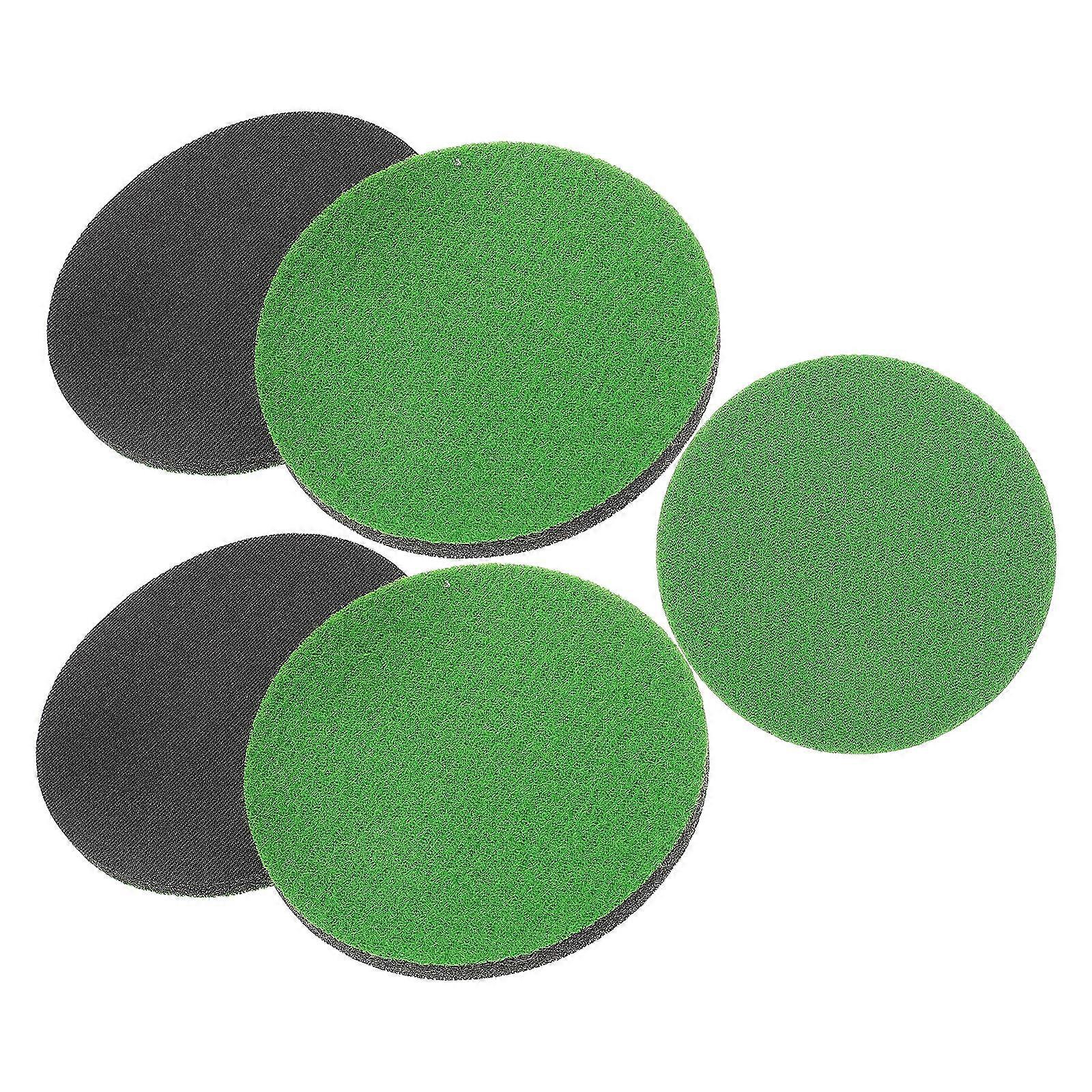 5pcs Glass Polishing Pads for Windshield Scratch Removal, Automotive Buffing Discs, Mesh Sanding Pads for Glass Repair, Easy DIY Use, Extended