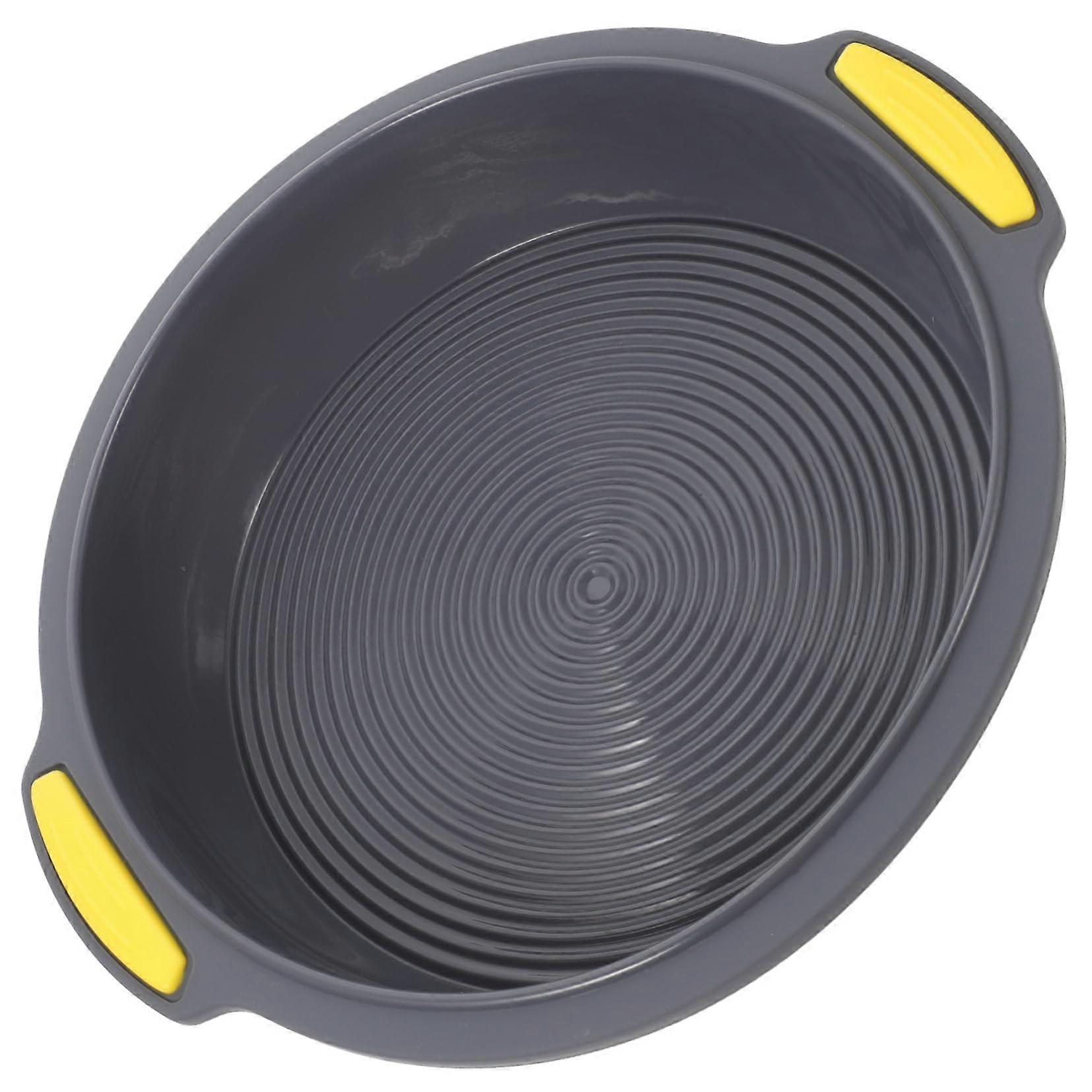 Silicone cake mold Nonstick Heatresistant baking pan for muff brownies cookies gelatin Practical handle for easy use