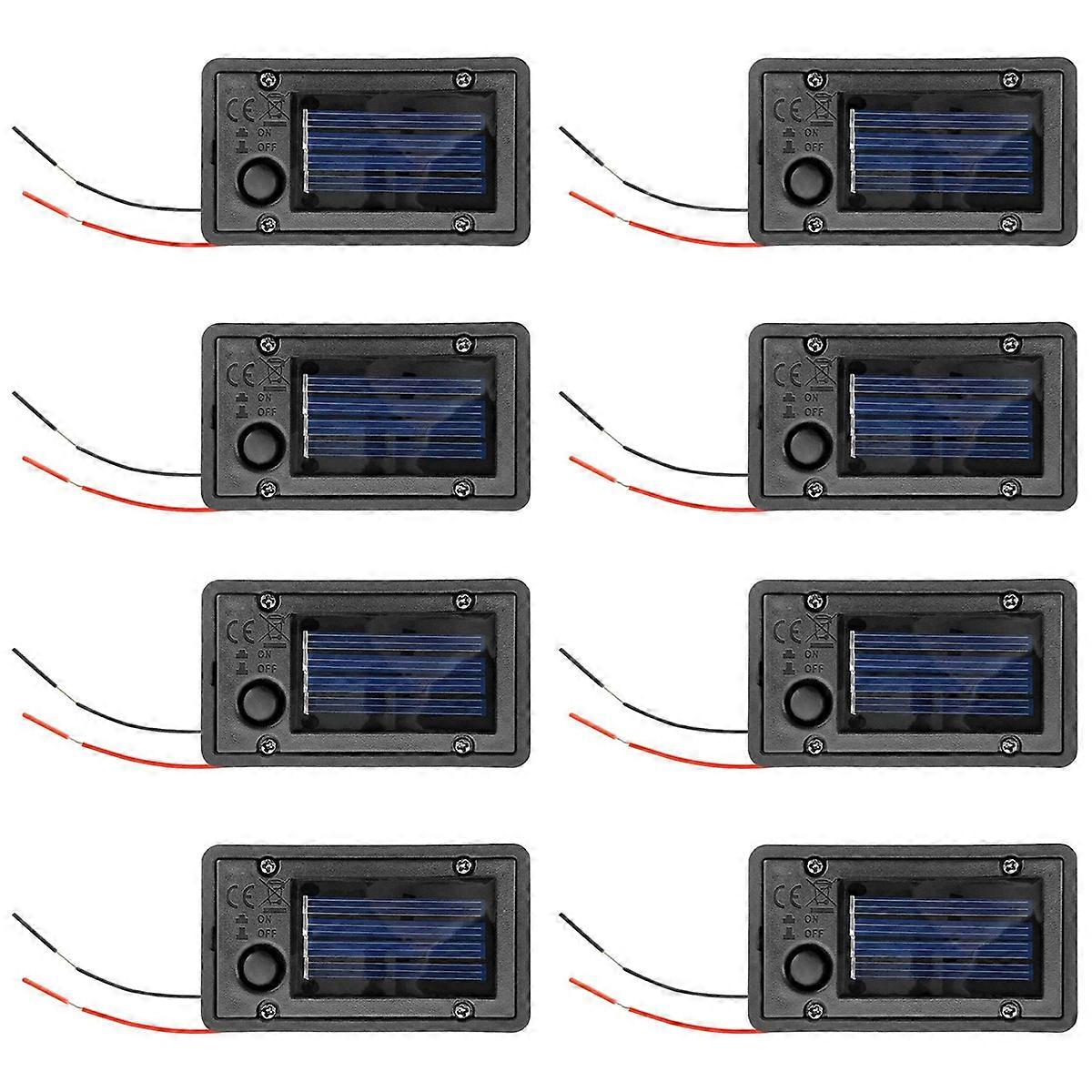 2Pcs Battery Box, Solar Lantern Light Replacement Parts Top
