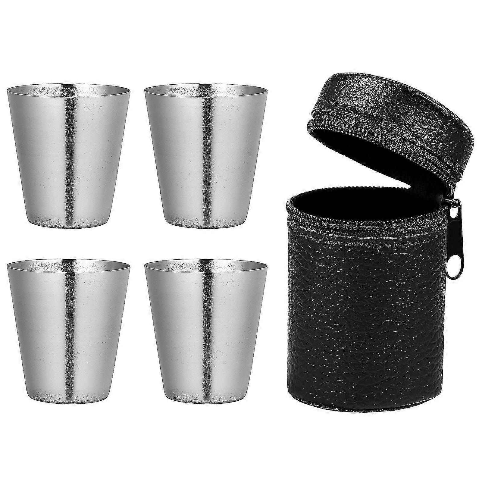Bulk Coffee Tumblers Stainless Steel Shot Glasses Espresso Shot Glass Stainless Steel Cup Aluminum Cups Shot Cups