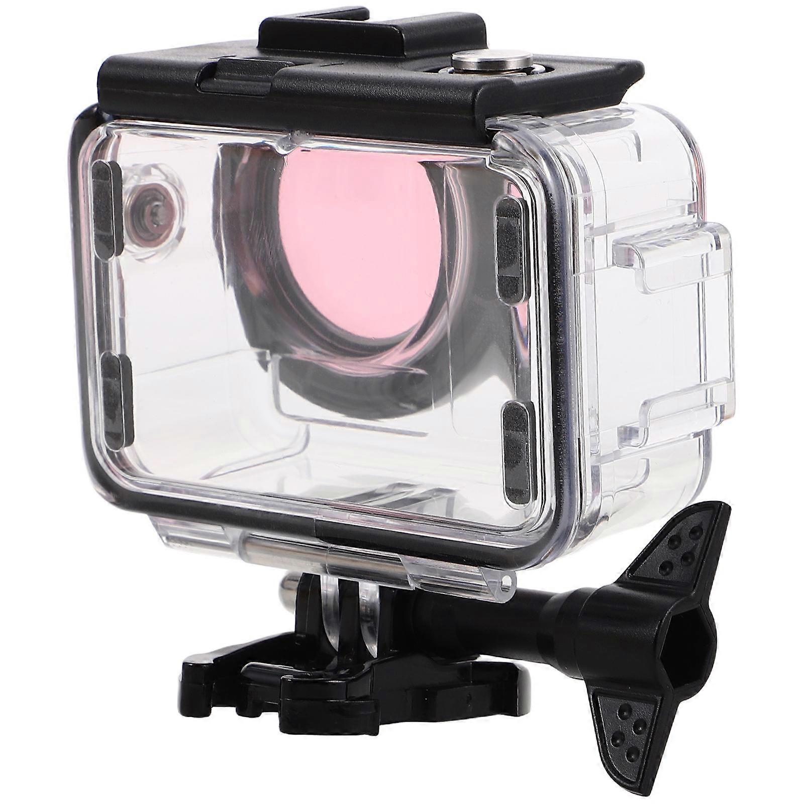 Action Camera Water Resistant Case Camera Housing Waterproof For Underwater Photography Multi 1Pack