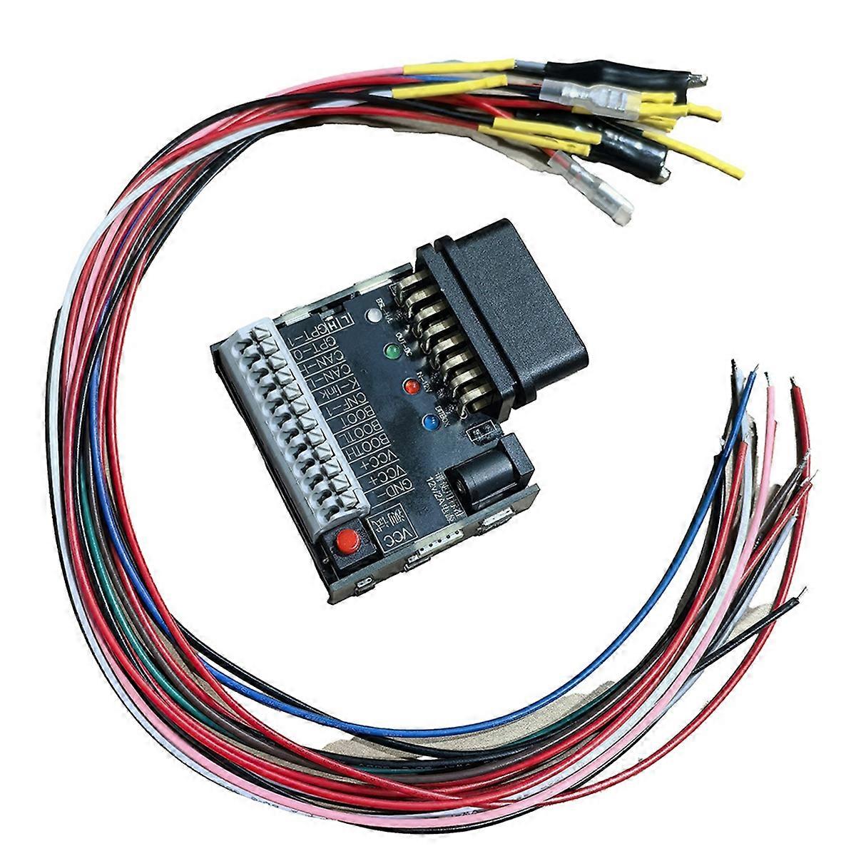 ECU Computer Test Function Adapter with Wiring Harness for Open/Flash/Pcmobd/Pcmbench/ Adapter