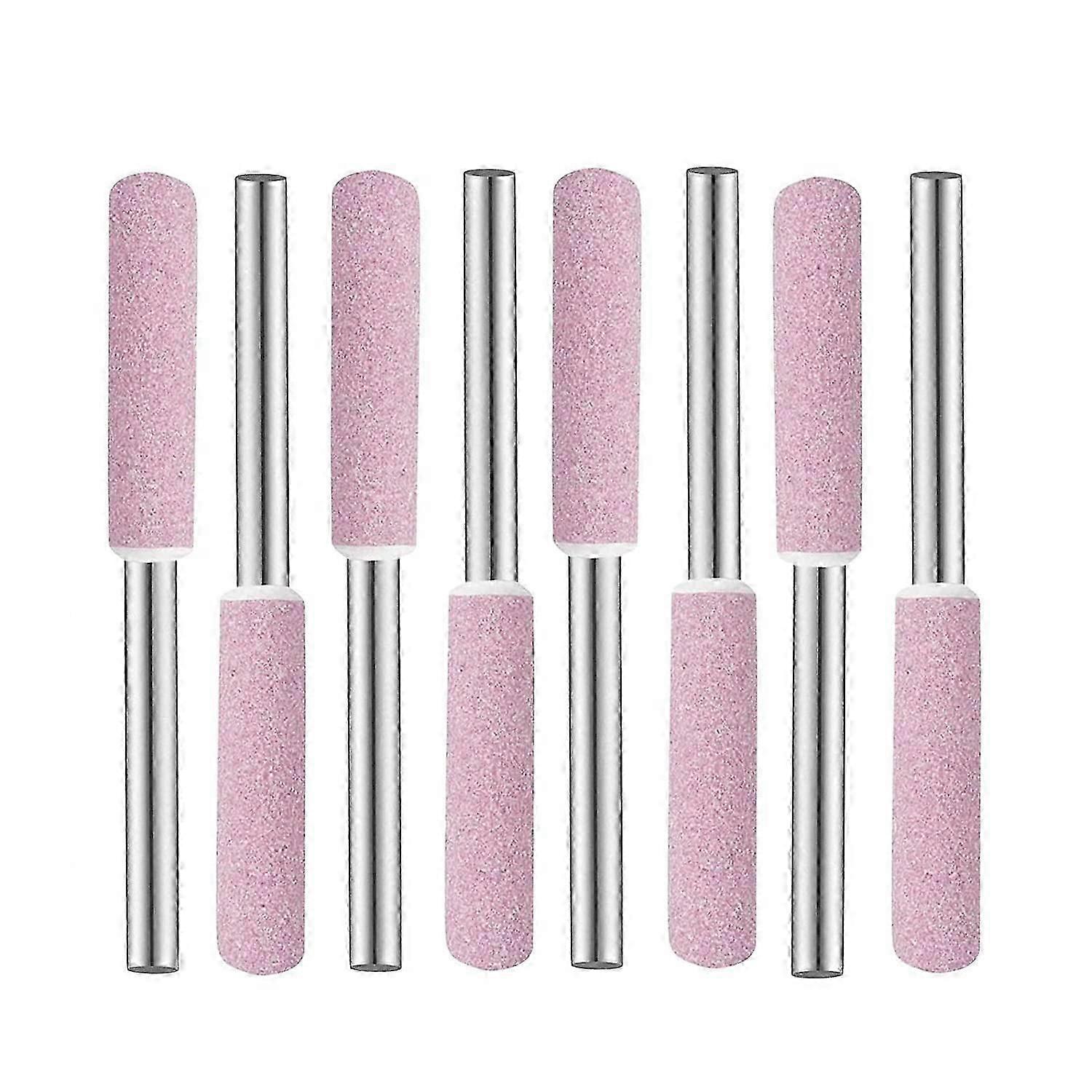 8-Piece Diamond Chainsaw Sharpening Kit - Abrasive Stone Wheels for Precision Grinding