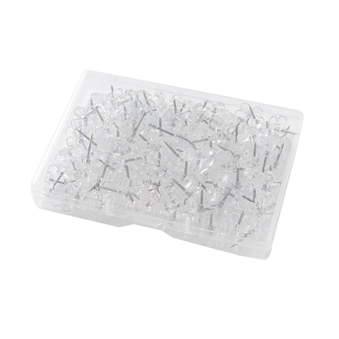 Pack of 100 drawing pins, drawing pins, push pins, drawing pins, small and practical, for organising posters, photos or notes.
