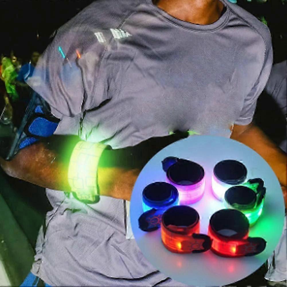 LED Armband Rechargeable for Running Walking at Night (2 Pack)
