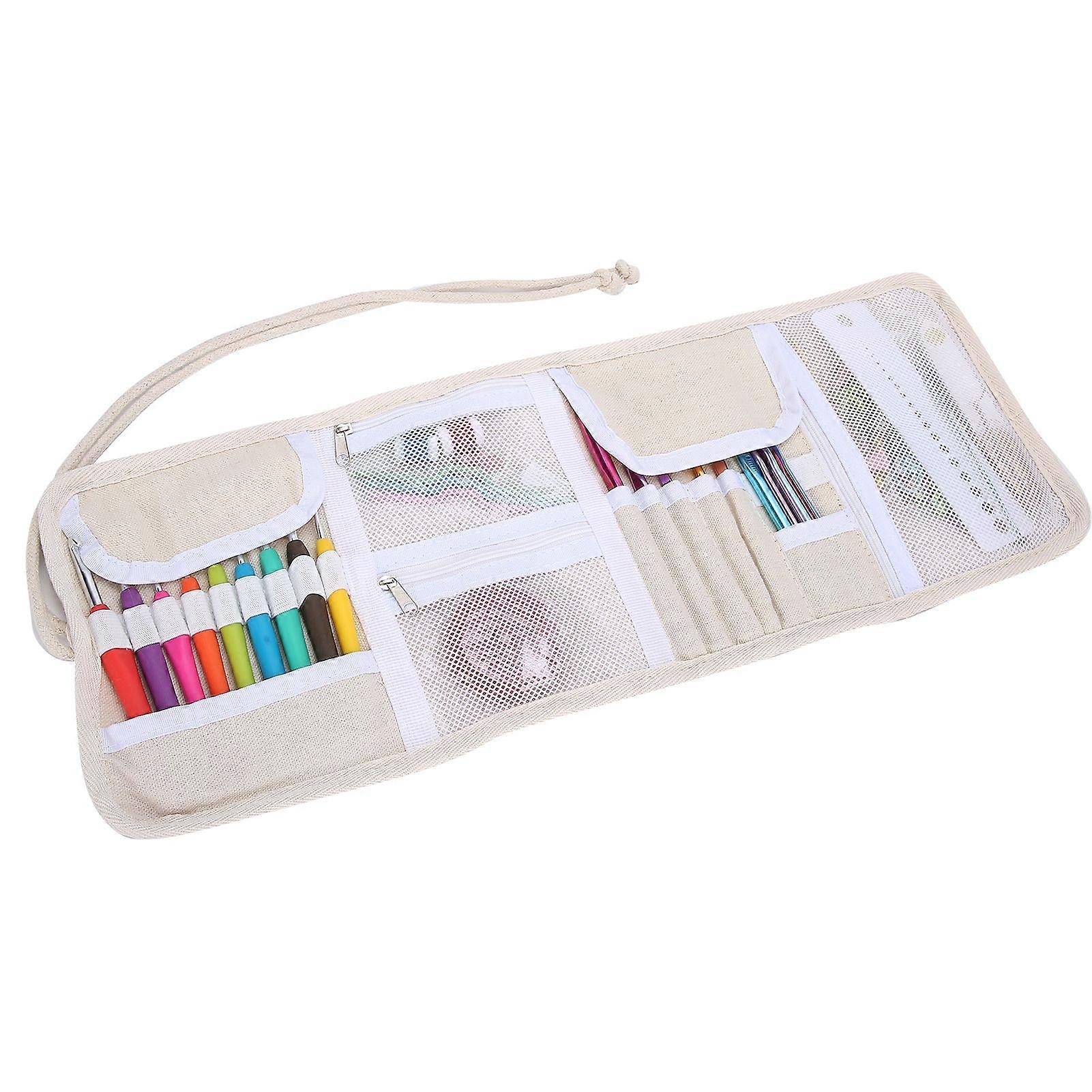 2025 Latest Model  Crochet Hook Set Soft TPR Handle Knitting Kit Aluminium