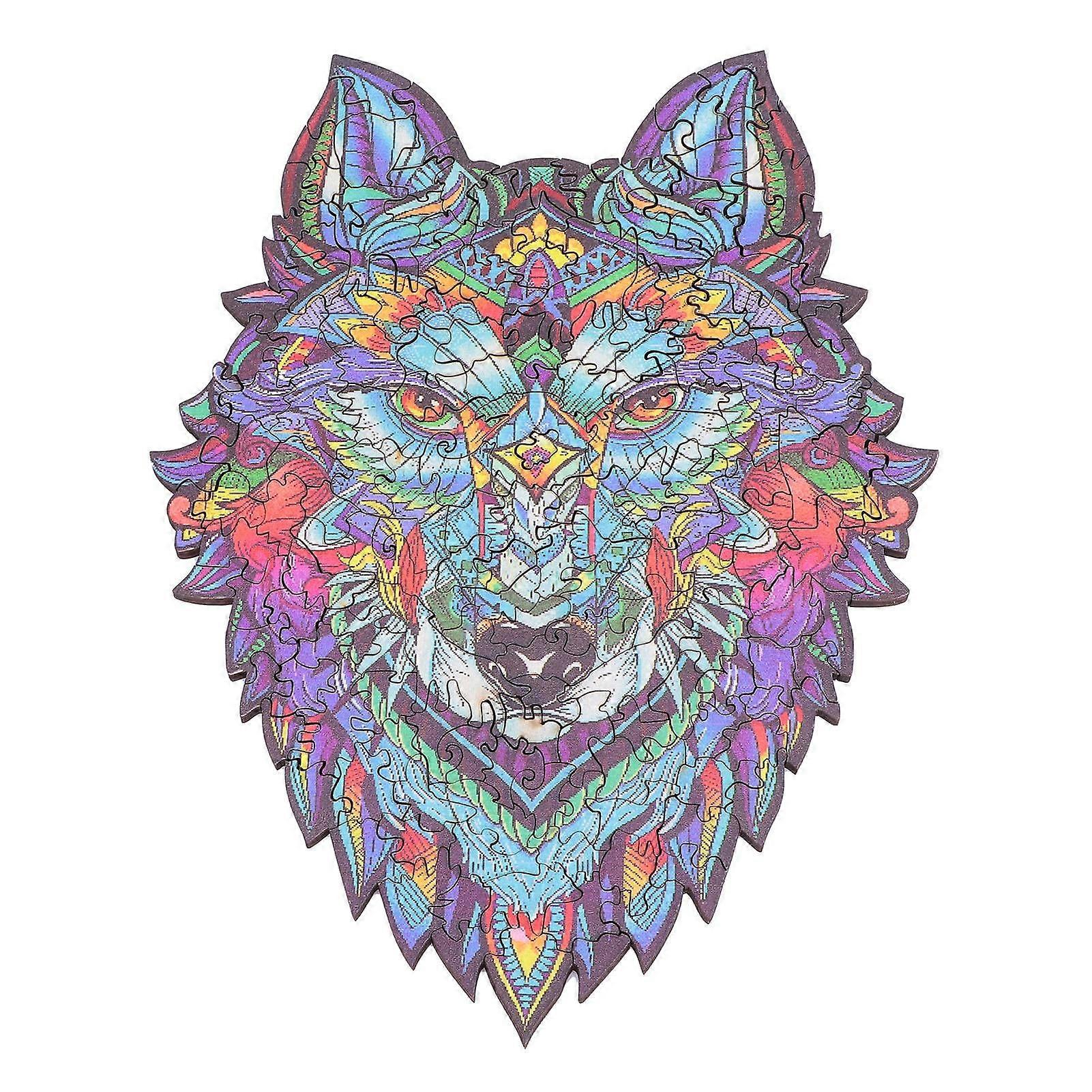 Nejnovější modely dřevěných puzzle z roku 2025, nepravidelná mimozemská zvířata, bez formaldehydu