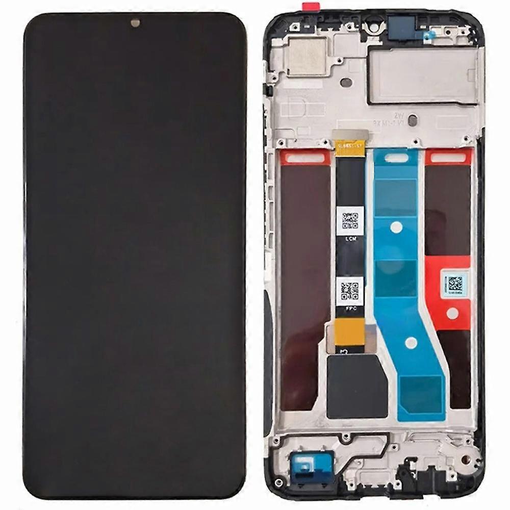 For Realme Note 50 4G Grade B LCD Screen and Digitizer Assembly Frame (Without Logo)