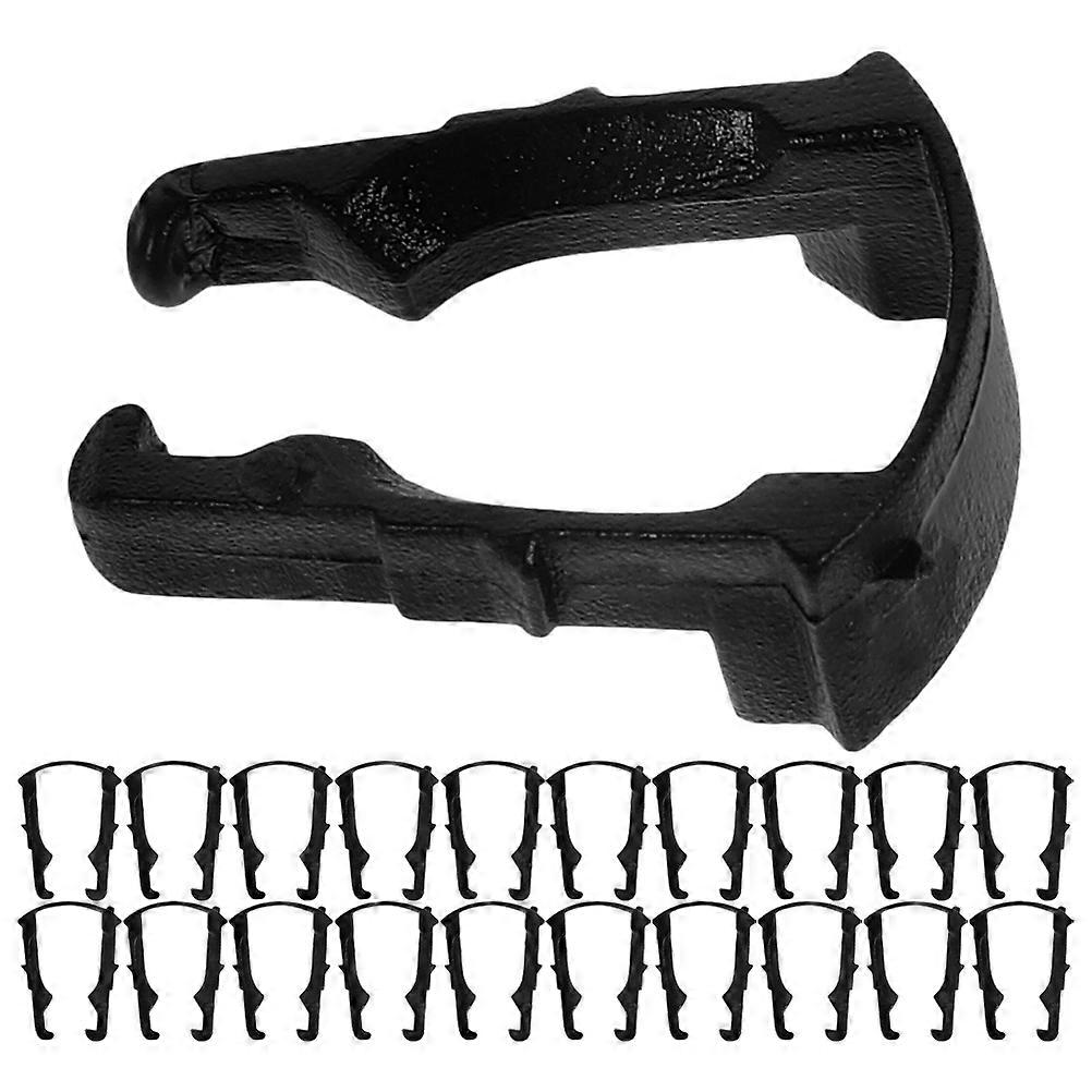 200pcs Fuel Line Clips Retaining Accessories Durable Pipe Connectors Quick Installation Secure Fit for Brake and Fuel Lines Vehicle Performance