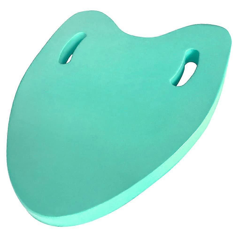 Children's EVA Swimming Kickboard with Handles, 40 x 30 x 2.7 cm Green, for Swimming Training and Learning to Play at Pool or Lake.