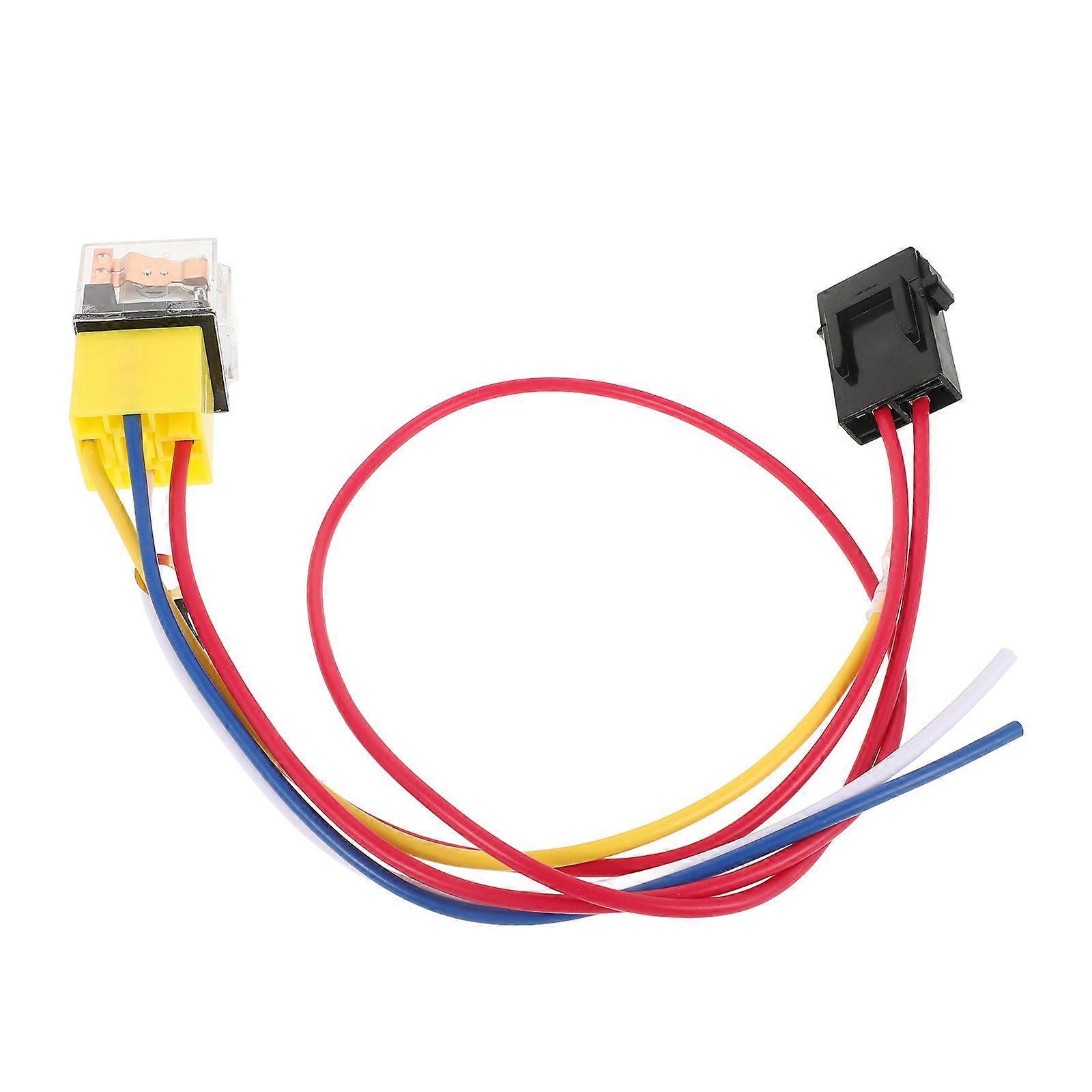 Horn Wire Harness Connector Adapter for Motorcycle & Vehicle Air Pump – Durable Wiring Kit for Stable Voltage Output and Secure Connection