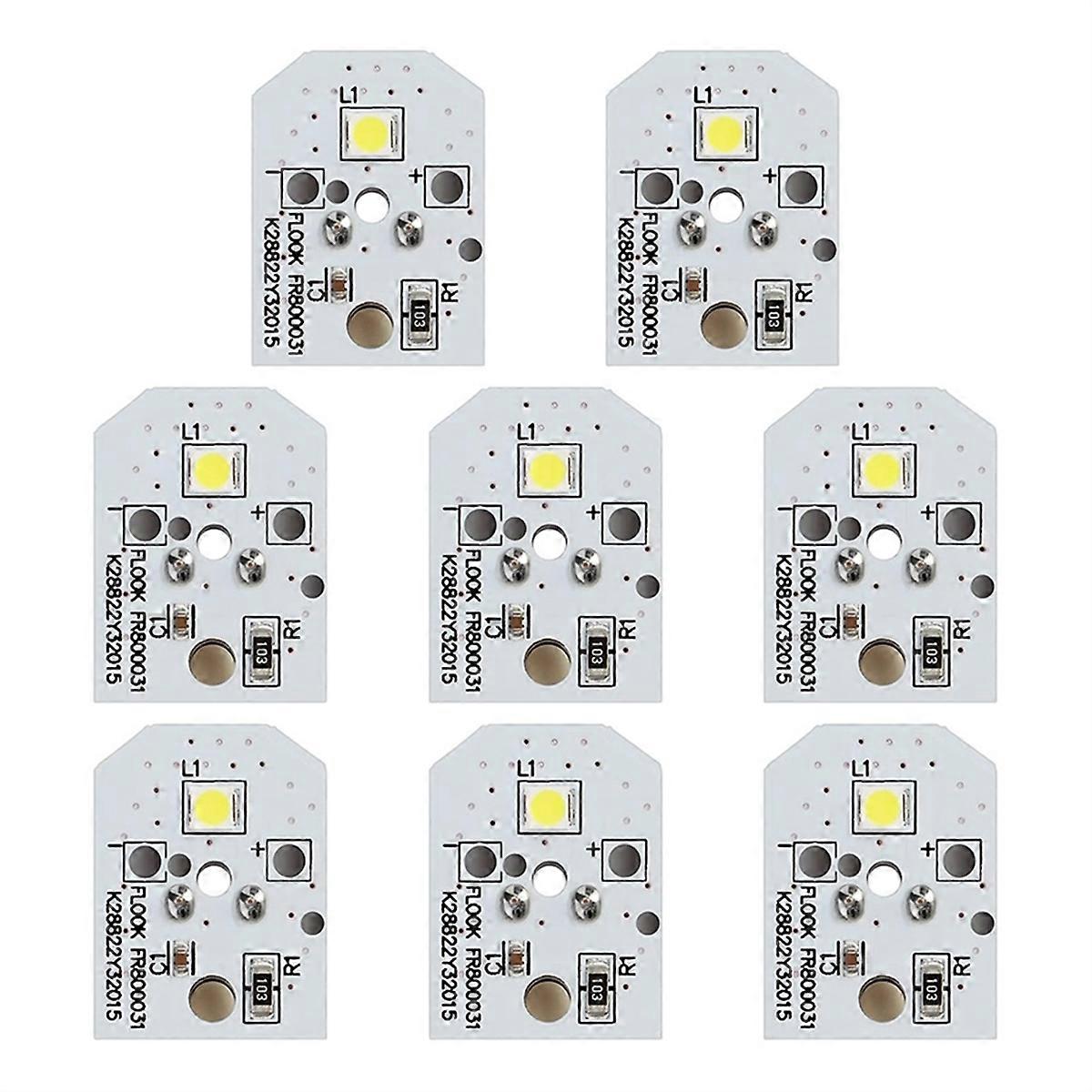 Refrigerator LED Light Bulb 8PC WR55X11132 WR55X25754 Refrigerator LED Light Compatible for Refriger