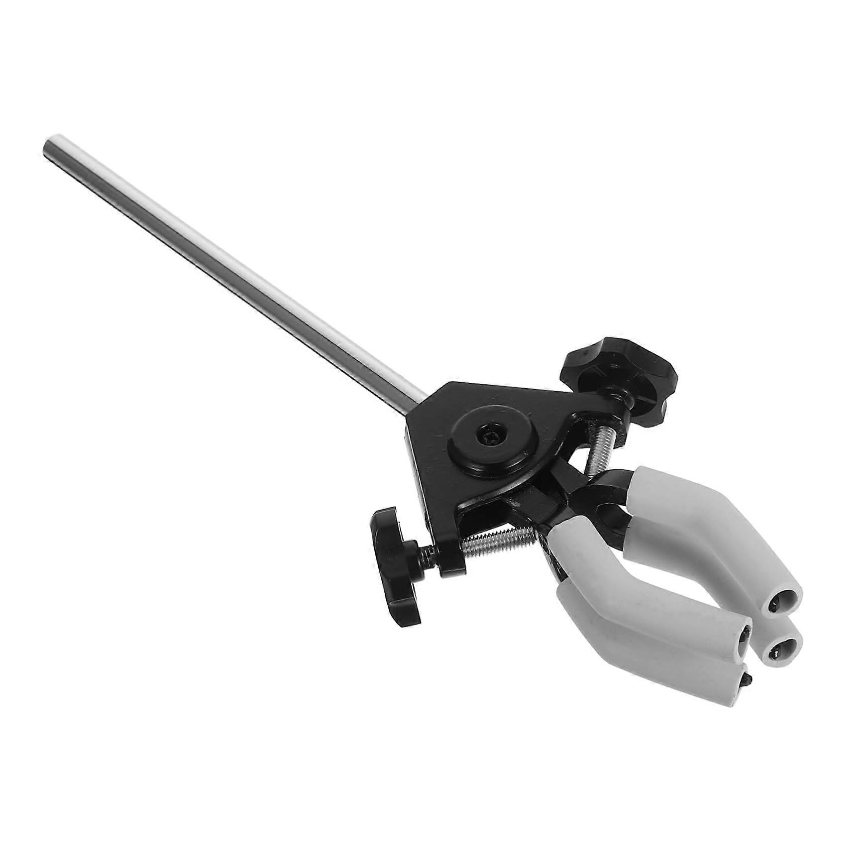 Piston Clamp Laboratory Stand Cup Clamp with Extension for Retort Support, Chemistry Lab Equipment, Durable Holder