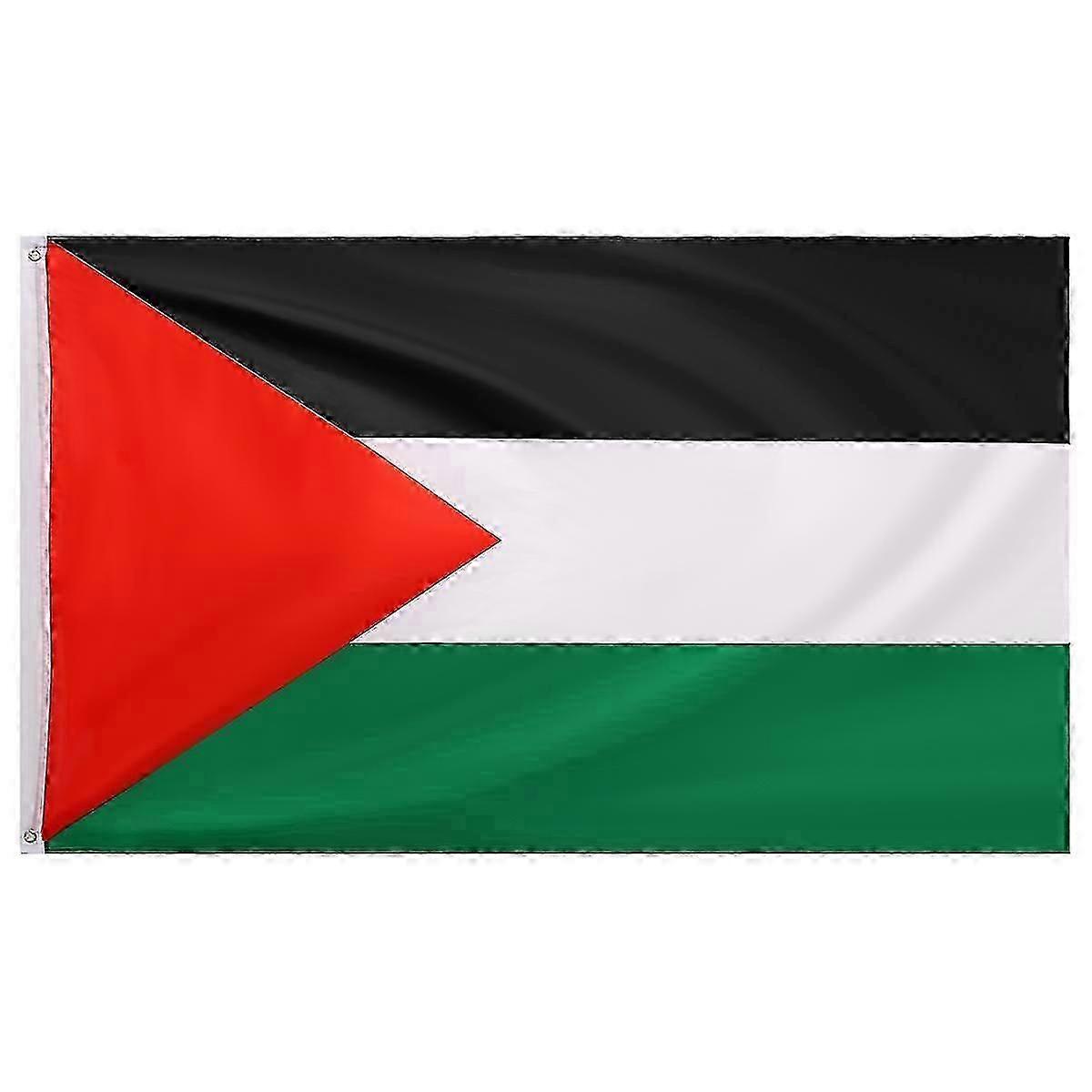 5 أقدام × 3 أقدام علم فلسطين الوطني متاح