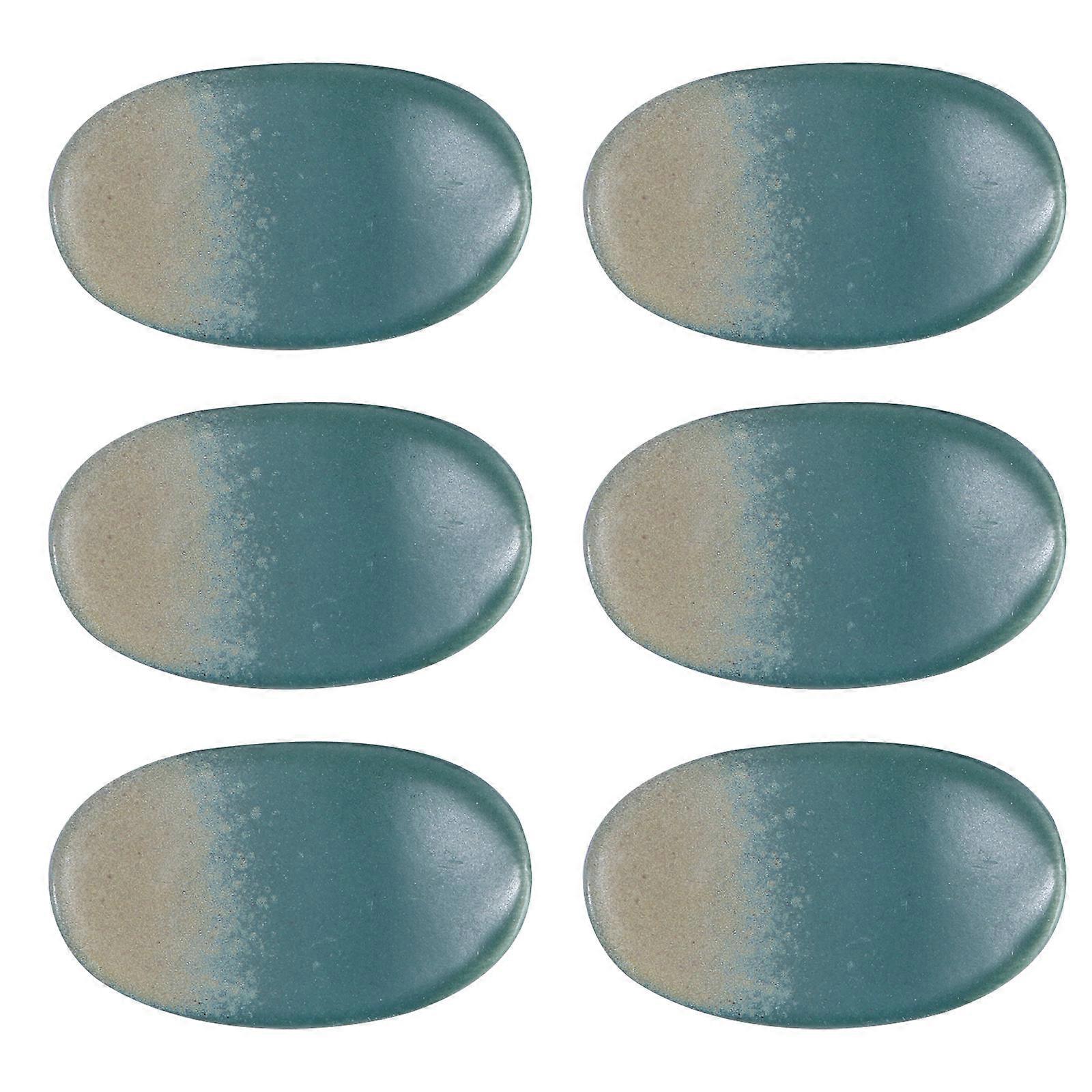 Ceramic Chopstick Holder in Japanese Style for Holding Chopsticks Green Color Keeps Table Clean and Elegant Design