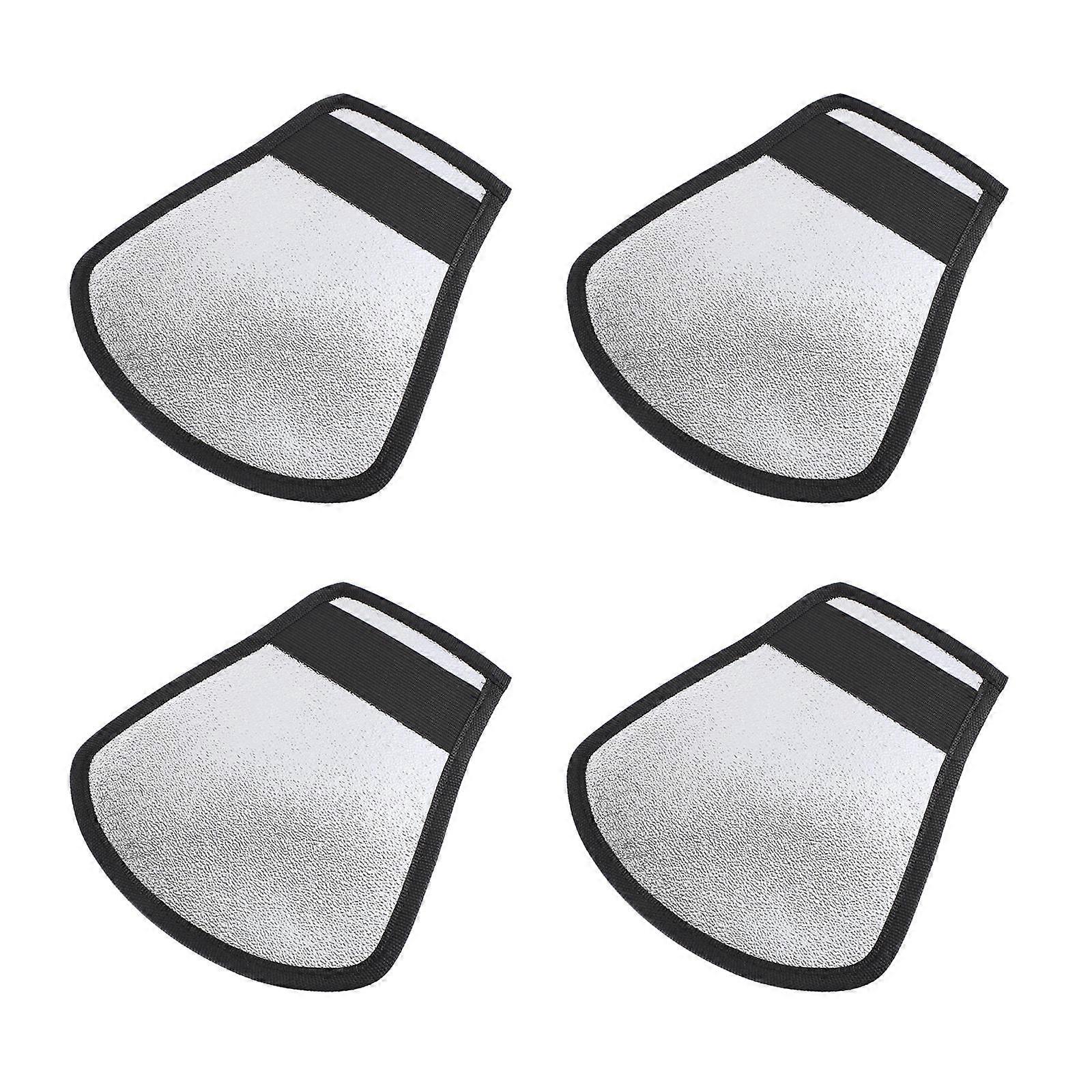 Camera Flash Reflector For Product Shots Fill Light Source Provide Brightness Portable And Durable 4Pcs