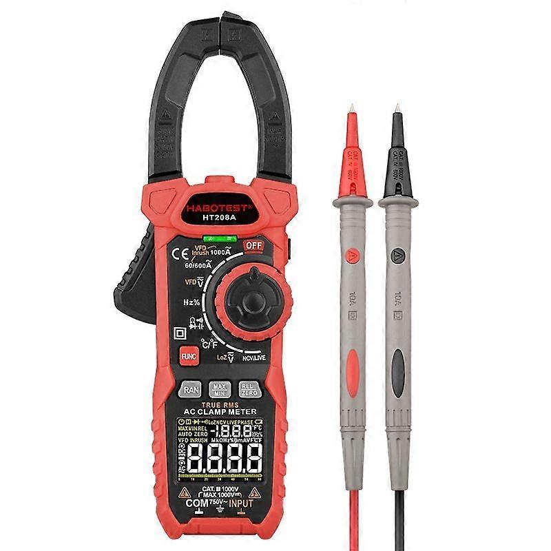 HT208A 1000A Clamp Multi-Functional Multimeter HT208A