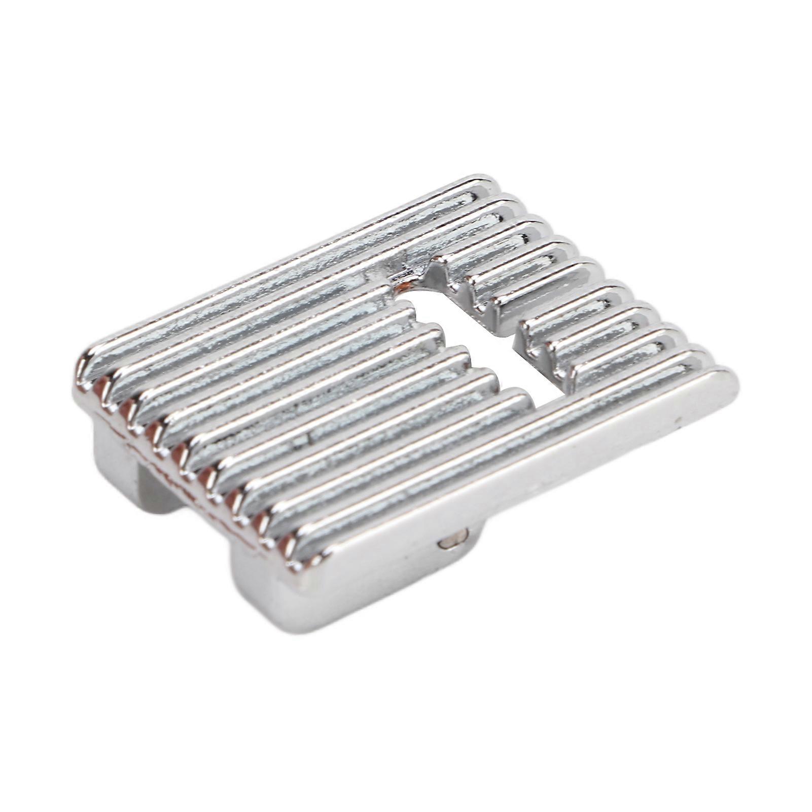 10Pcs Tuck Presser Foot 5 7 9 Groove Durable Glossy Surface No Burr Stainless Steel Sewing Machine Presser Foot for Home9 Groove