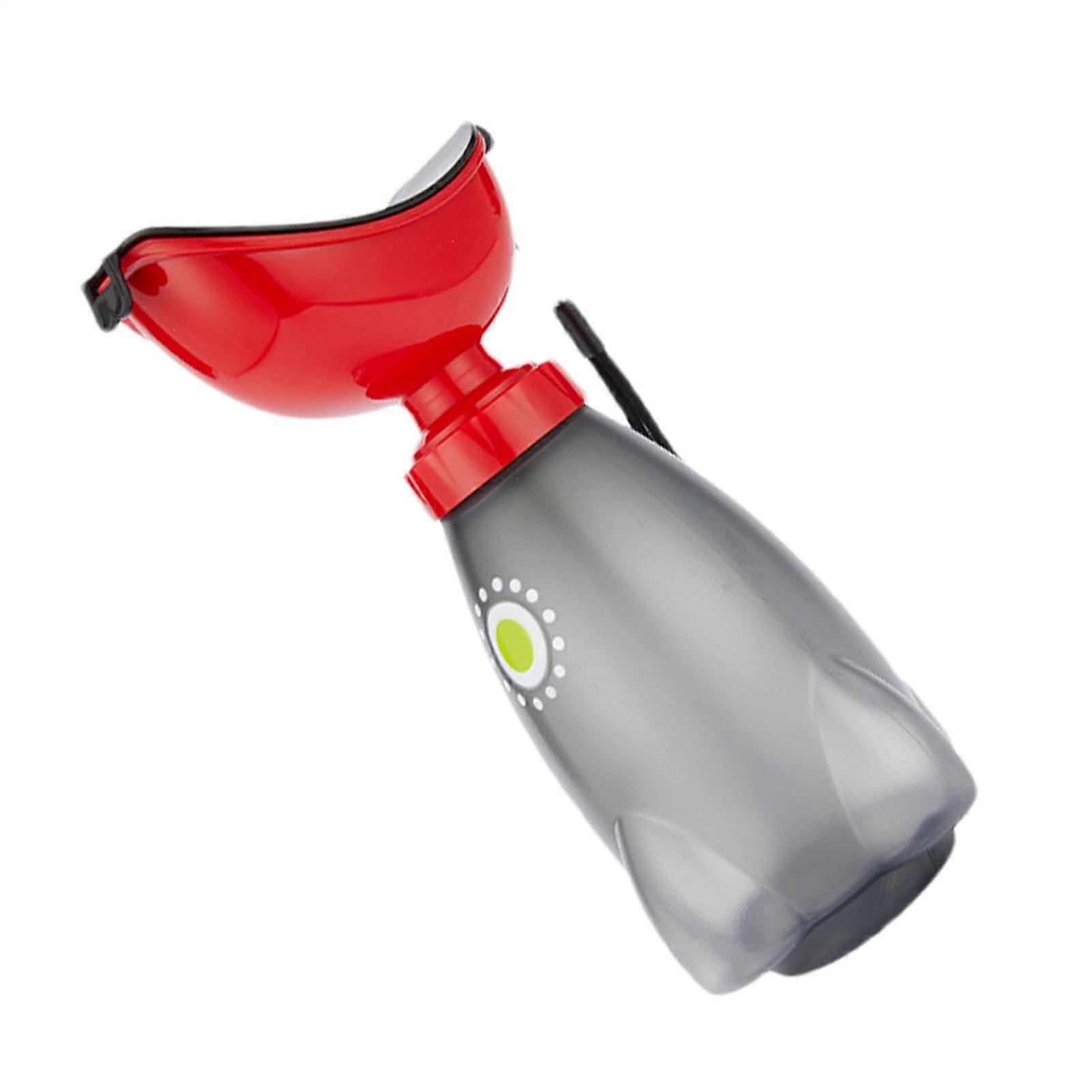 Female Urine Bottles Urine Device with Lid and Funnel Portable Urinal for Car Camping Red