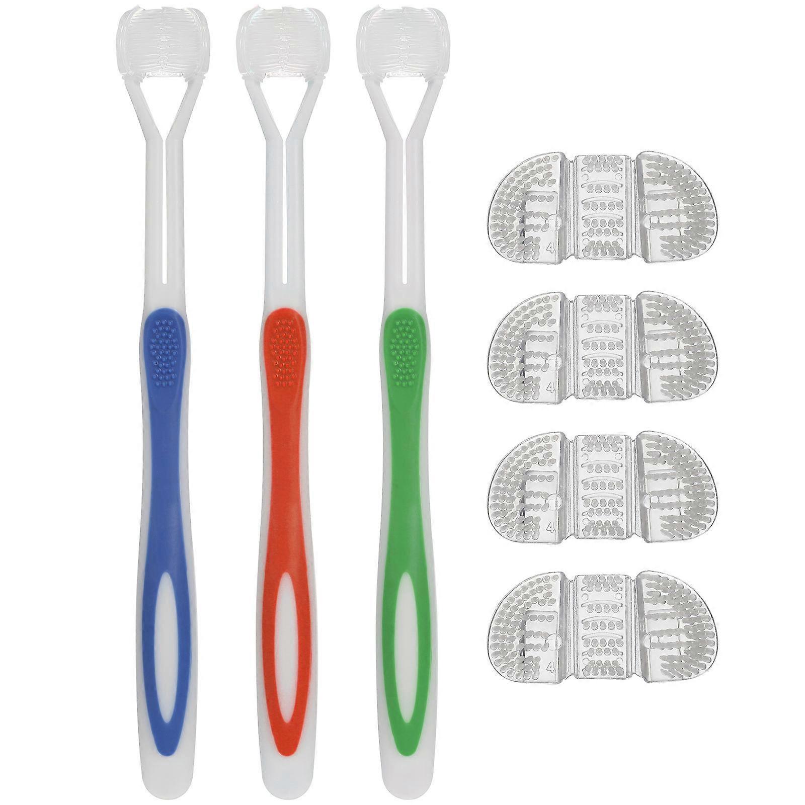 認定された3面歯ブラシ、より速いクリーニング、大人、口腔衛生、ABS