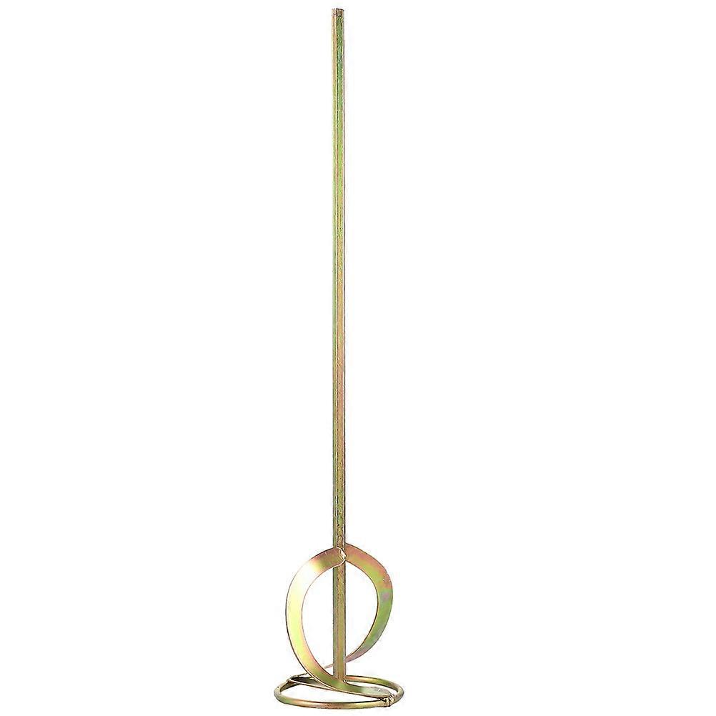 Concrete Mixing Rod Grout Mixing Tool for Drill Professionals High Carbon Steel 49.2X10X1CM 1Set