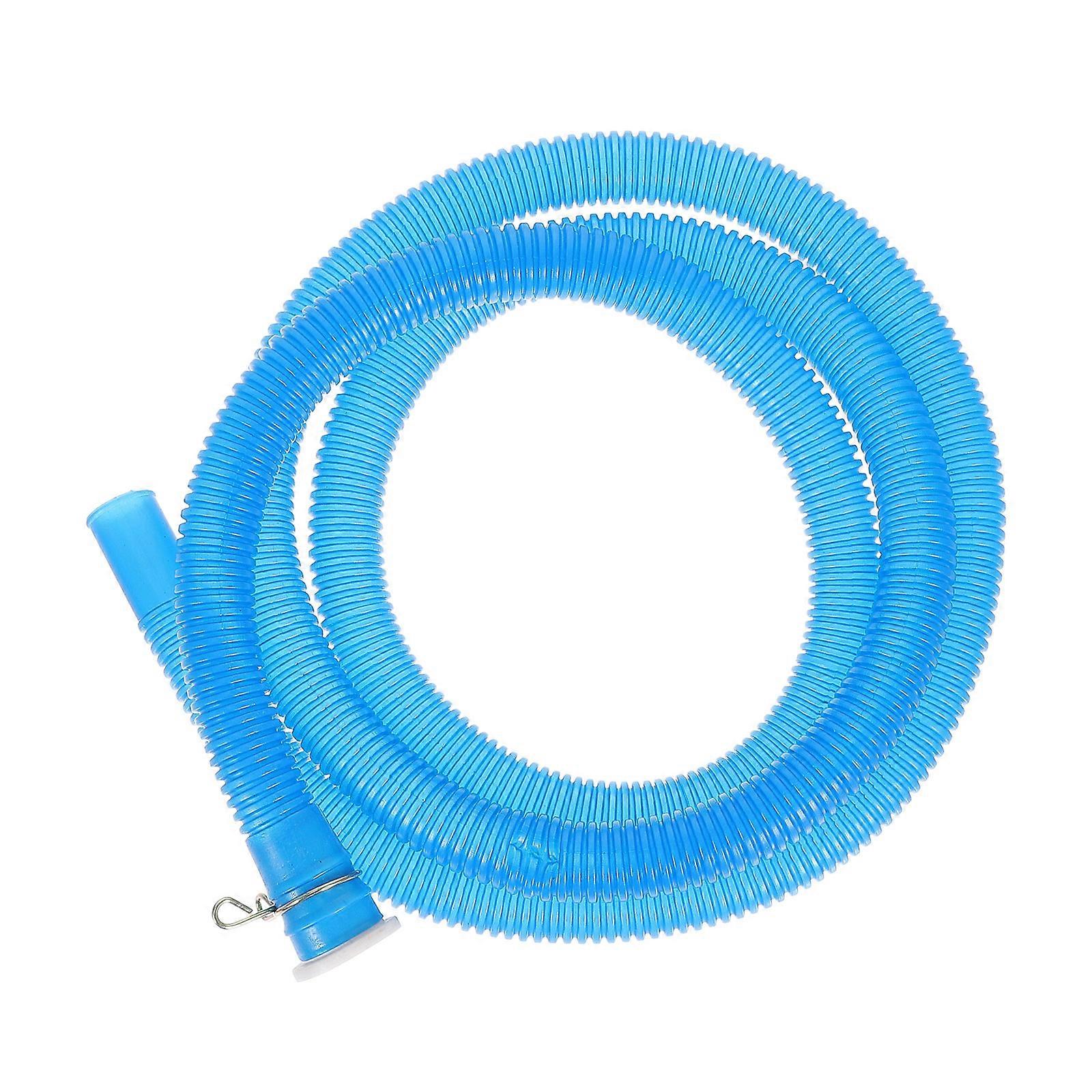 Durable PE Washing Machine Drain Hose Blue Flexible and Universal Design Fits Most Standards