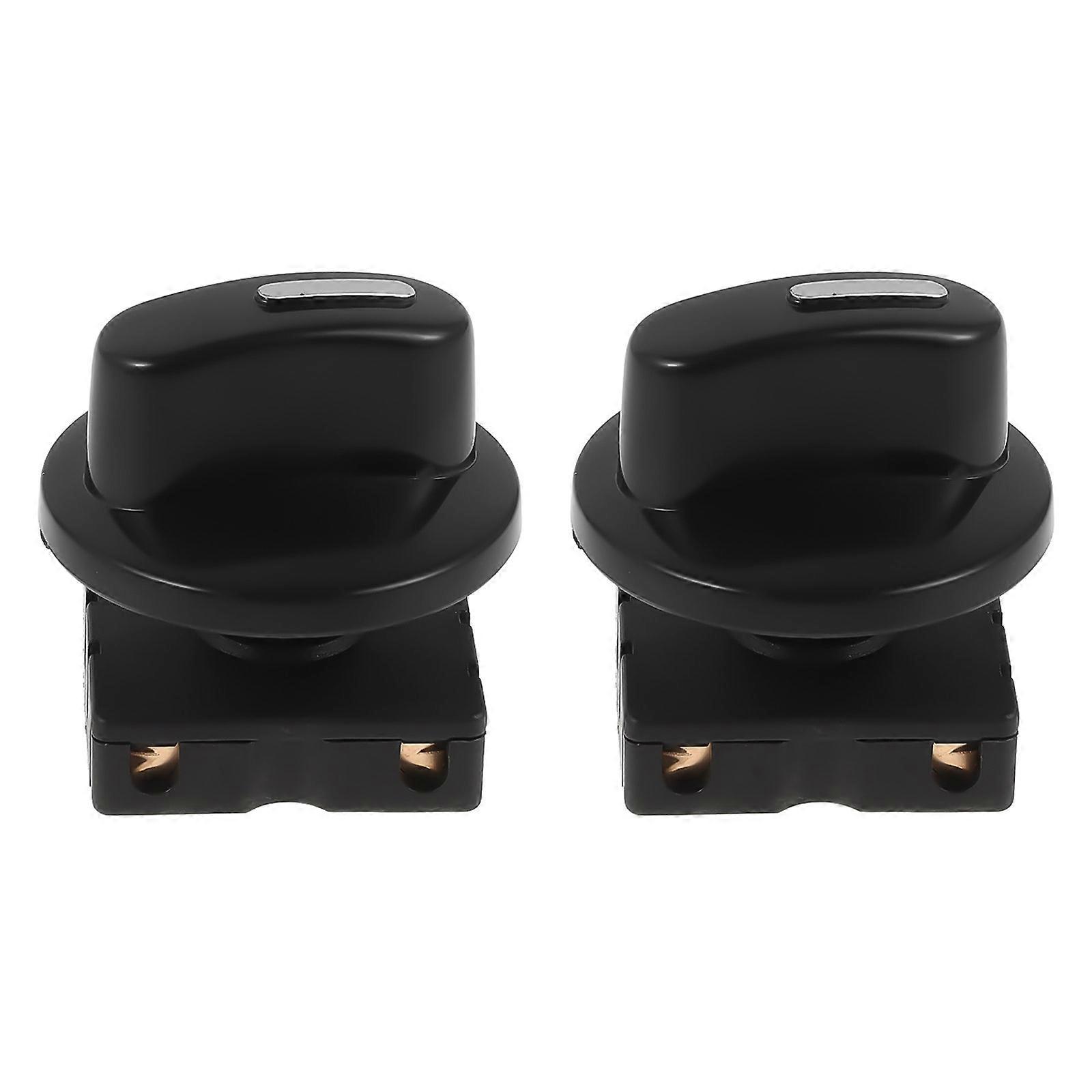 Rotary Switch for Ladder Black Plastic 4 Position 3 Speed Adjustable Fan Heater Car Accessories