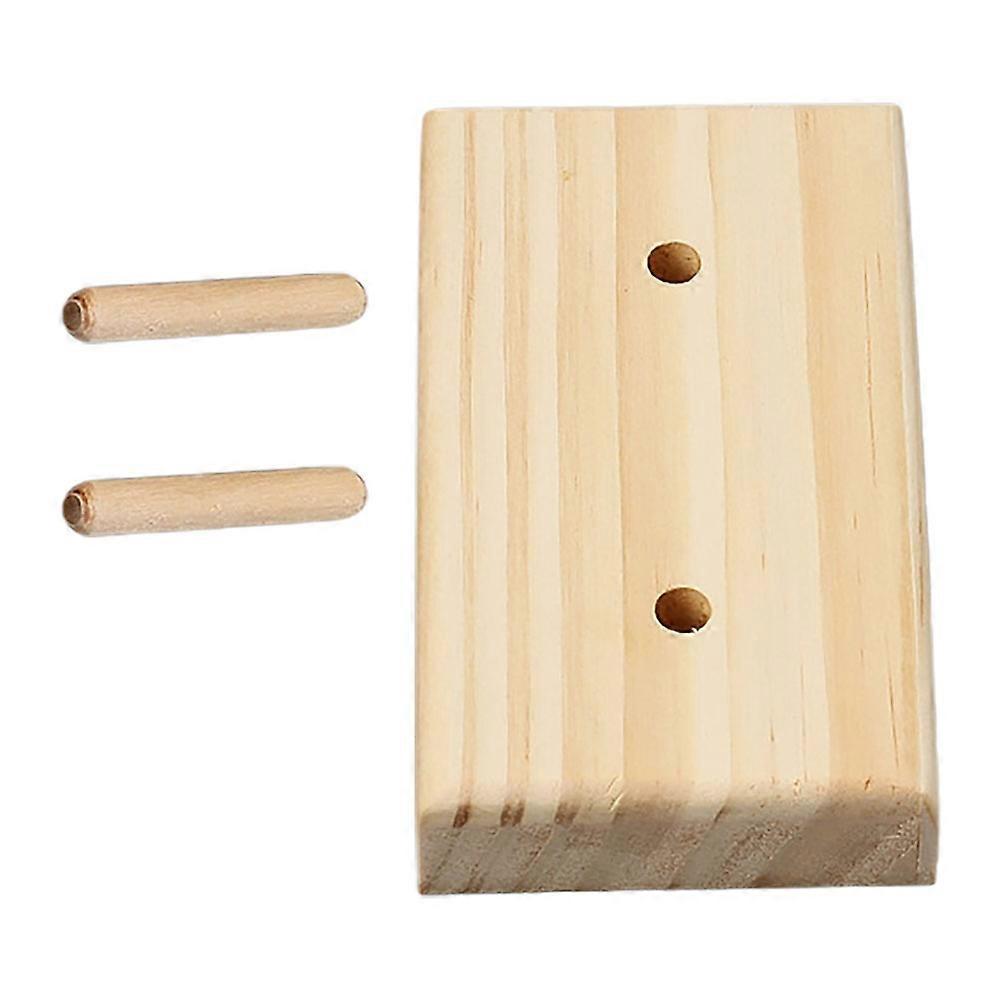 Porte-fil en bois 2pcs broderie couture fil Rack Fil Enrouleur Bâton Bobines Rangement Organisateur Support Pour Un usage Domestique