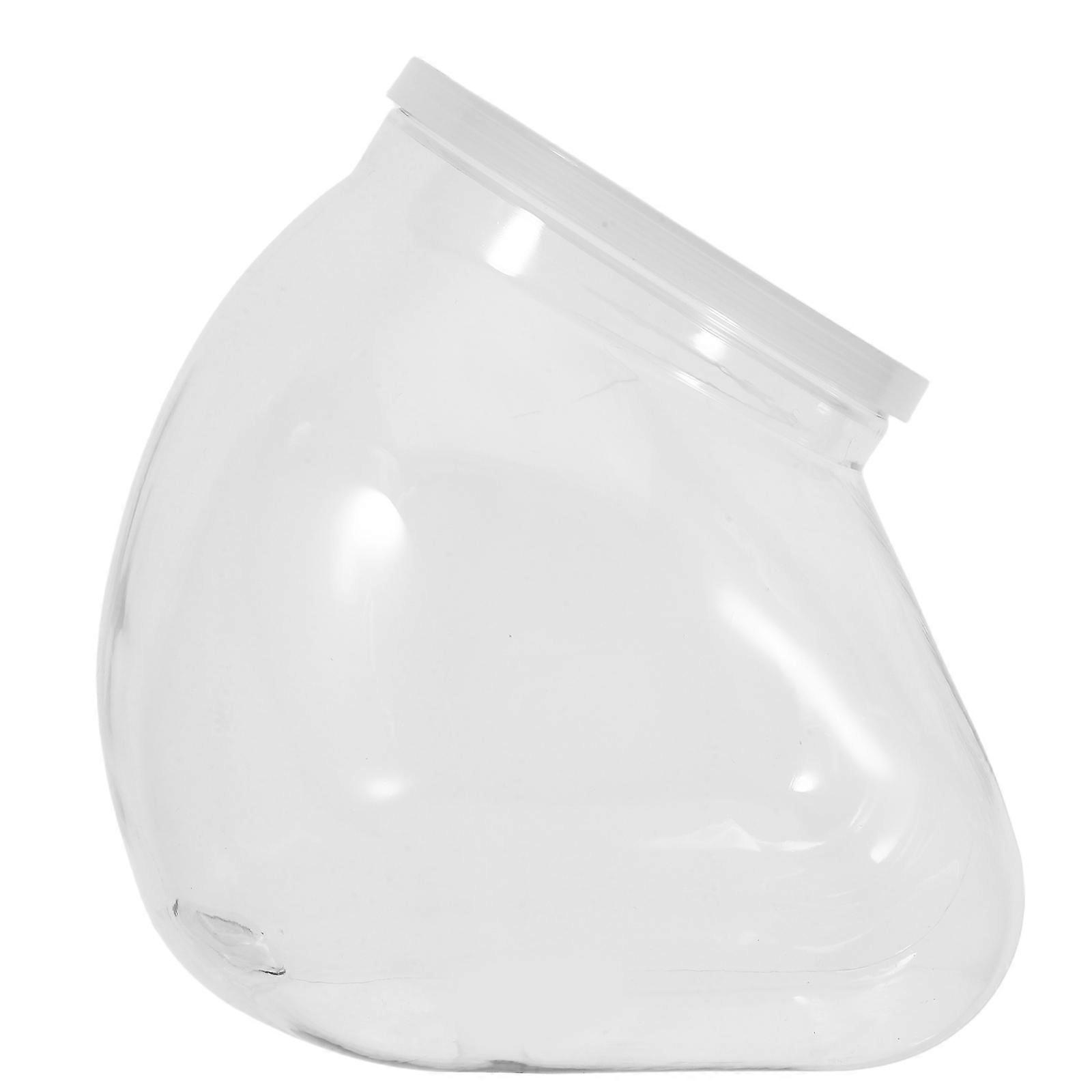 Transparent Plastic Gallon Bottle Dispenser with Wide Mouth and Horizontal Sealing for Drinking Use 3000 ML