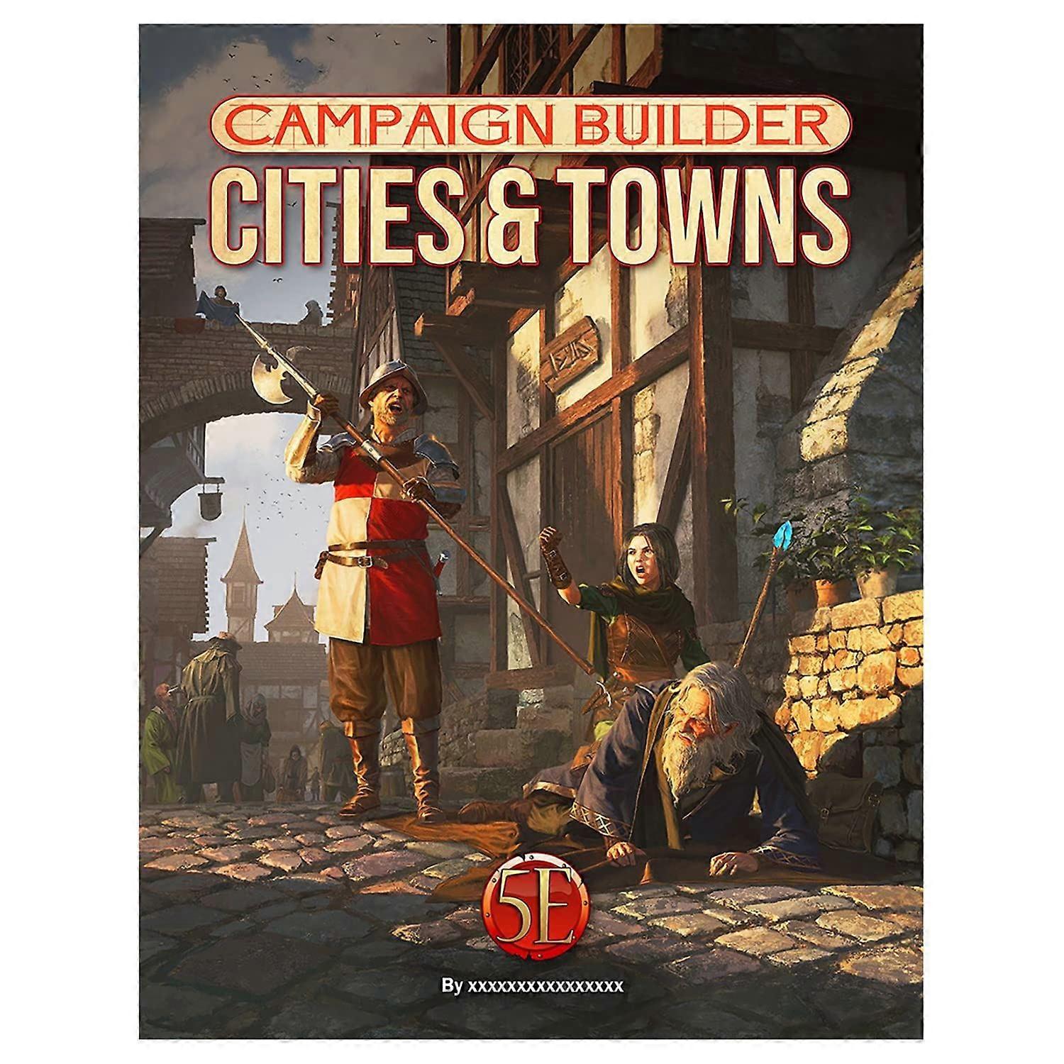 Campaign Builder Cities and Towns 5E Hardcover