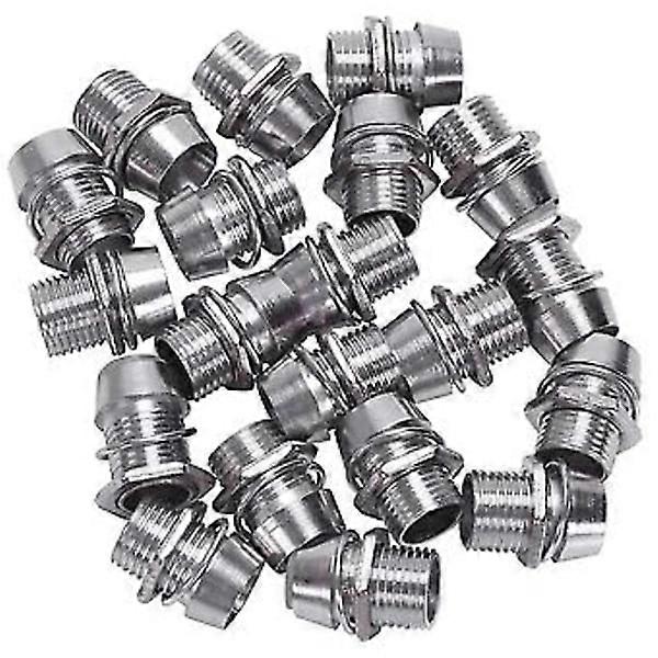 20 pcs Copper 5mm Light Emitting Diode LED Holder Mounting Panel Display