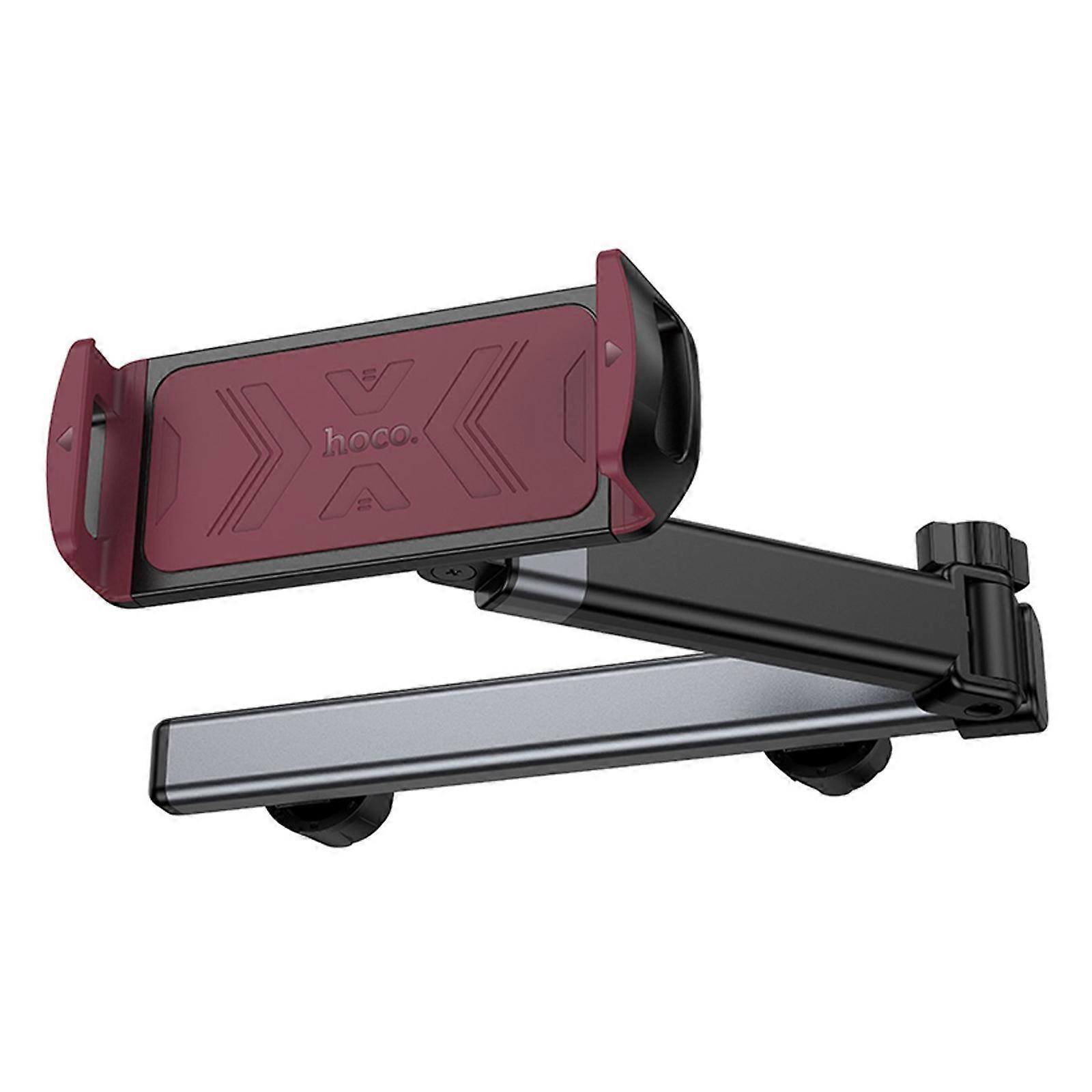 Smartphone and Tablet Car Holder Universal Adjustable Headrest, Black