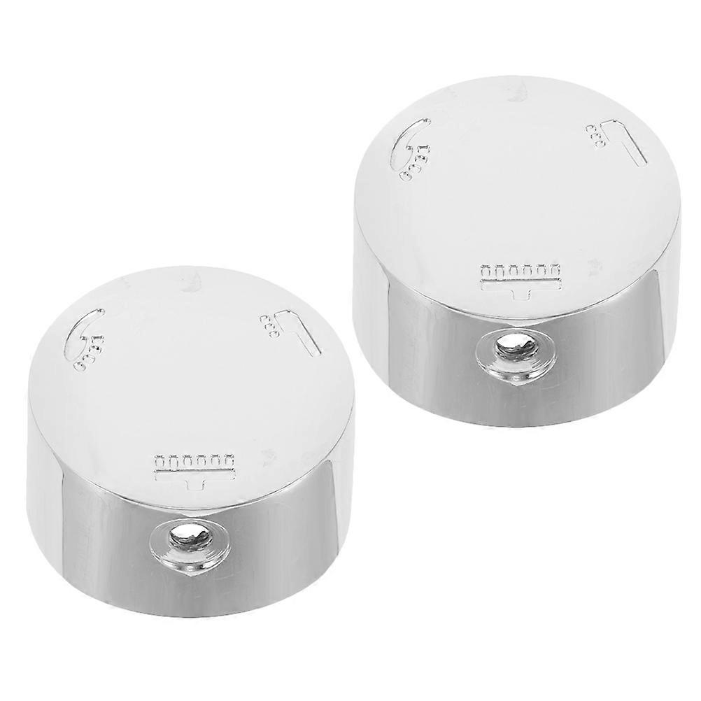 Shower Diverter Valve with Adjustable Settings for Home Silver Plastic Lightweight Compact and Easy to Store 2pcs