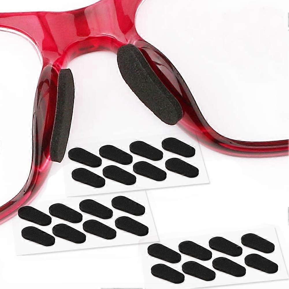 12Pairs Soft Foam Nose Pads Self Adhesive Non-Slip Eyeglass Nose Pads