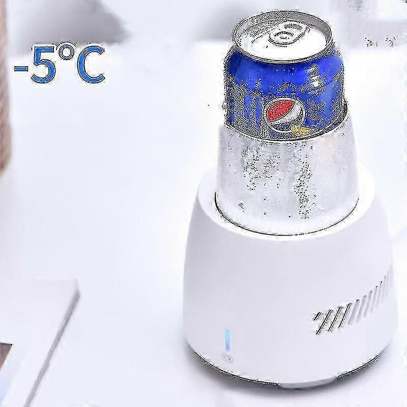 Freezer 350ml Refrigerator 12v Dormitory Student Quick Freezer Mobile Beverage Freezer (white/black)