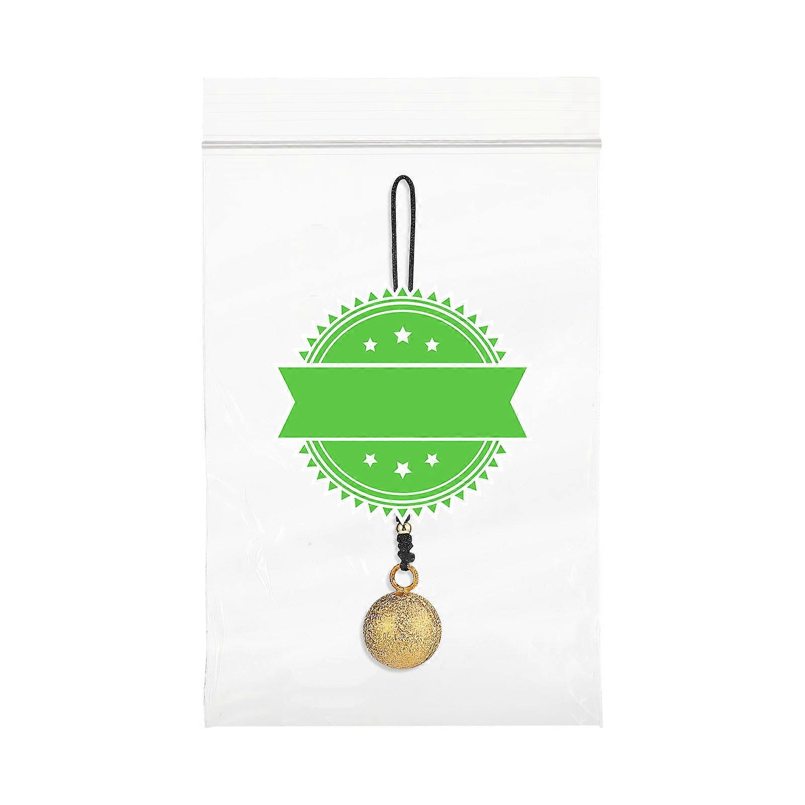 Golden Copper Phone Charm Bell Pendant for Decoration with Crispy Sound 1pc